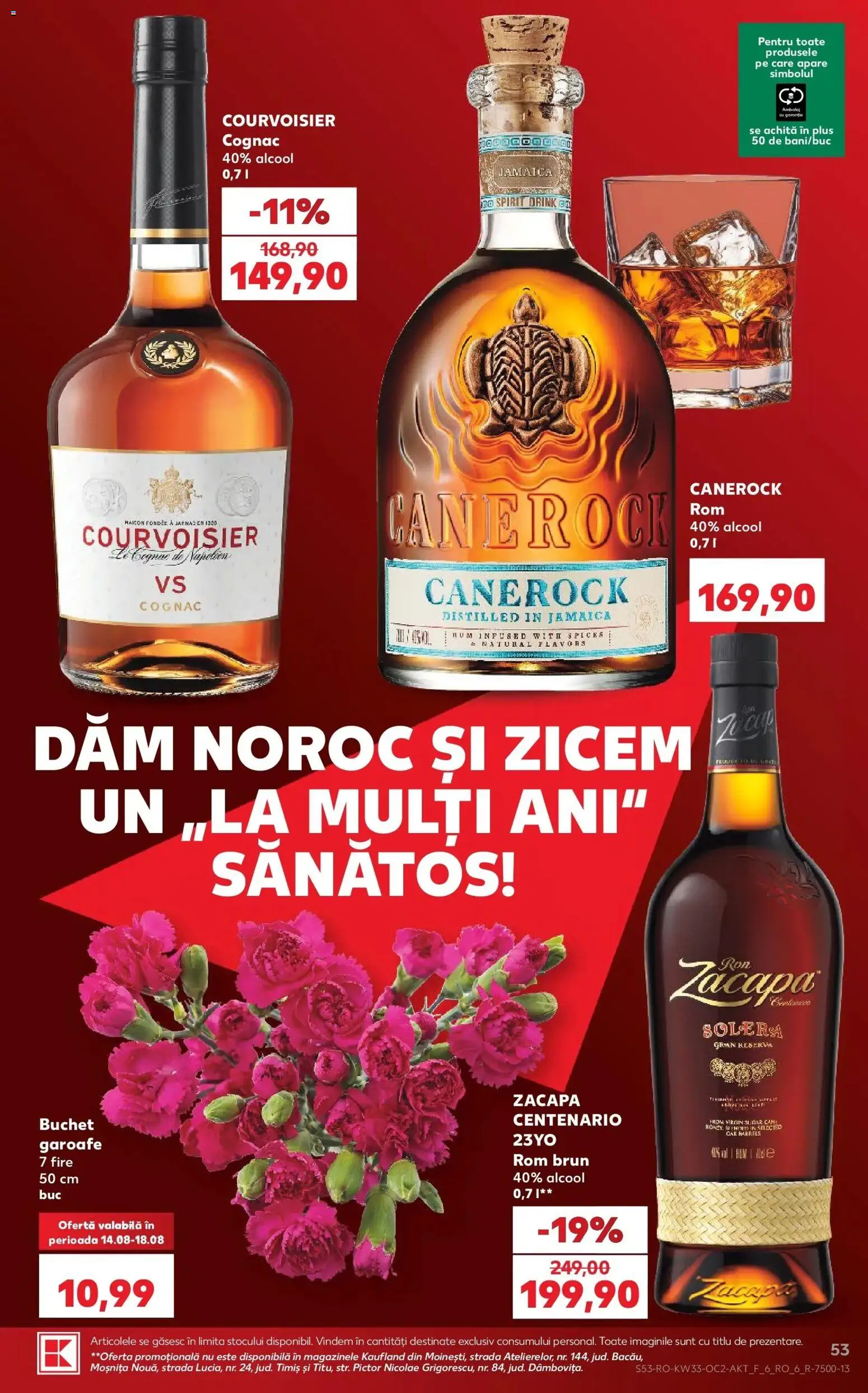 Kaufland Viseu de Sus 12.08.2026 - Revista si Oferta | Pagină: 53 | Produse: Rom, Plus