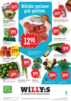 Aktuella erbjudande - Förhandsvisning av reklamblad från butik Willys aktuell från 08.06.2026 | Sida: 8