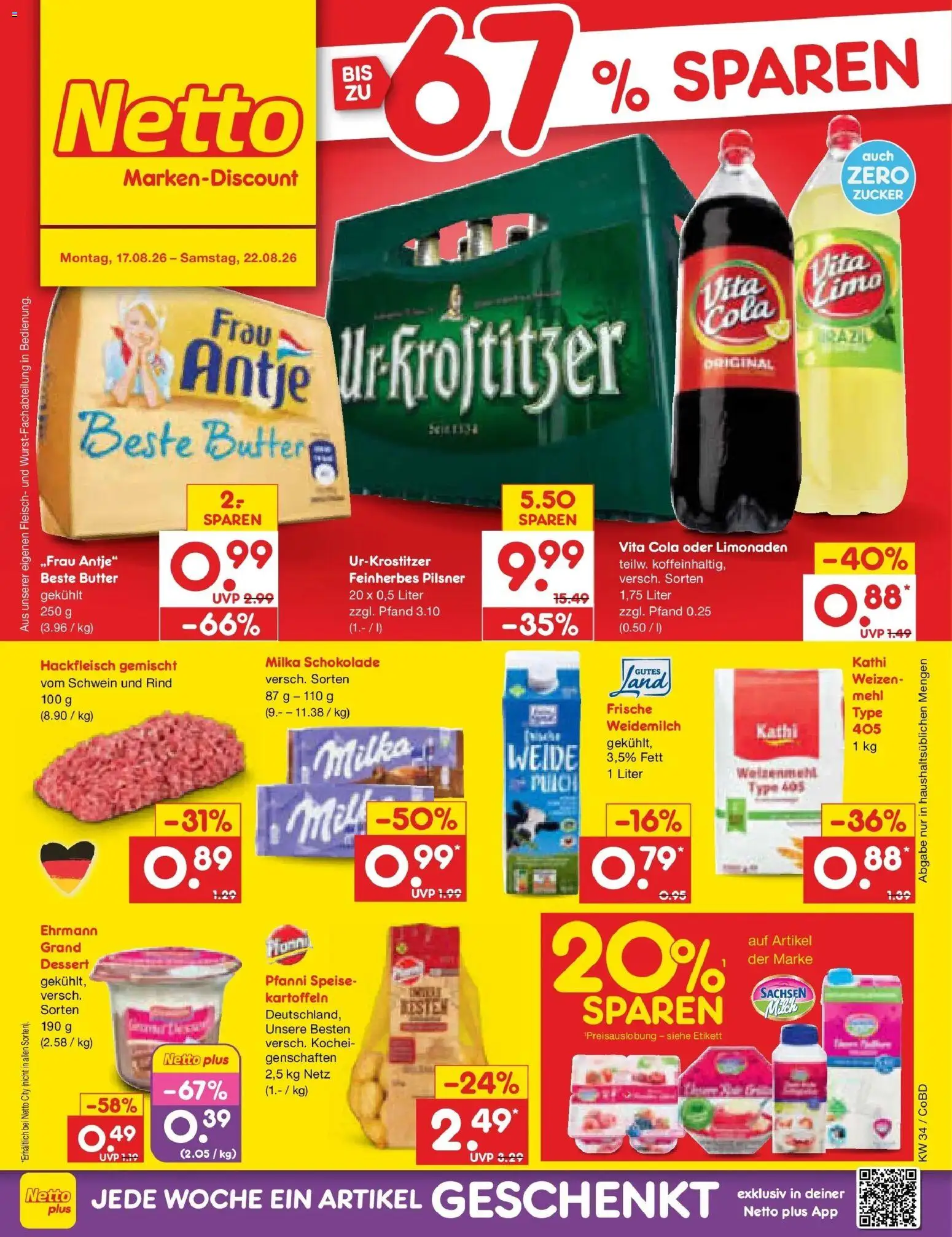 Netto Marken-Discount Prospekt Delitzsch – gültig ab 17.08.2026 | Seite: 1