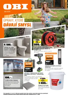 Náhled letáku OBI leták - Úpravy, které dávají smysl od 01.08.2026