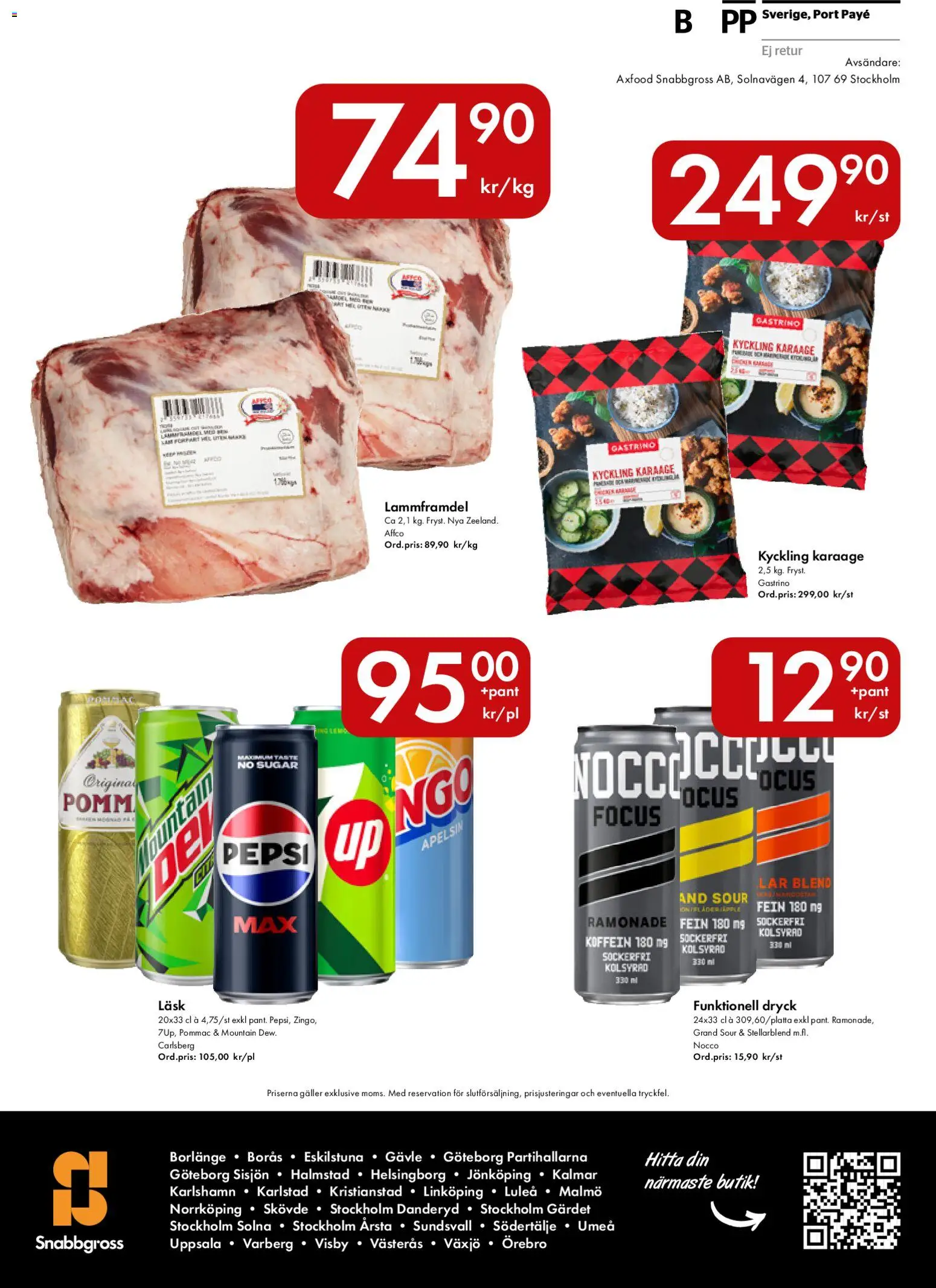 Snabbgross reklamblad aktuell från 04.05.2026 | Sida: 20