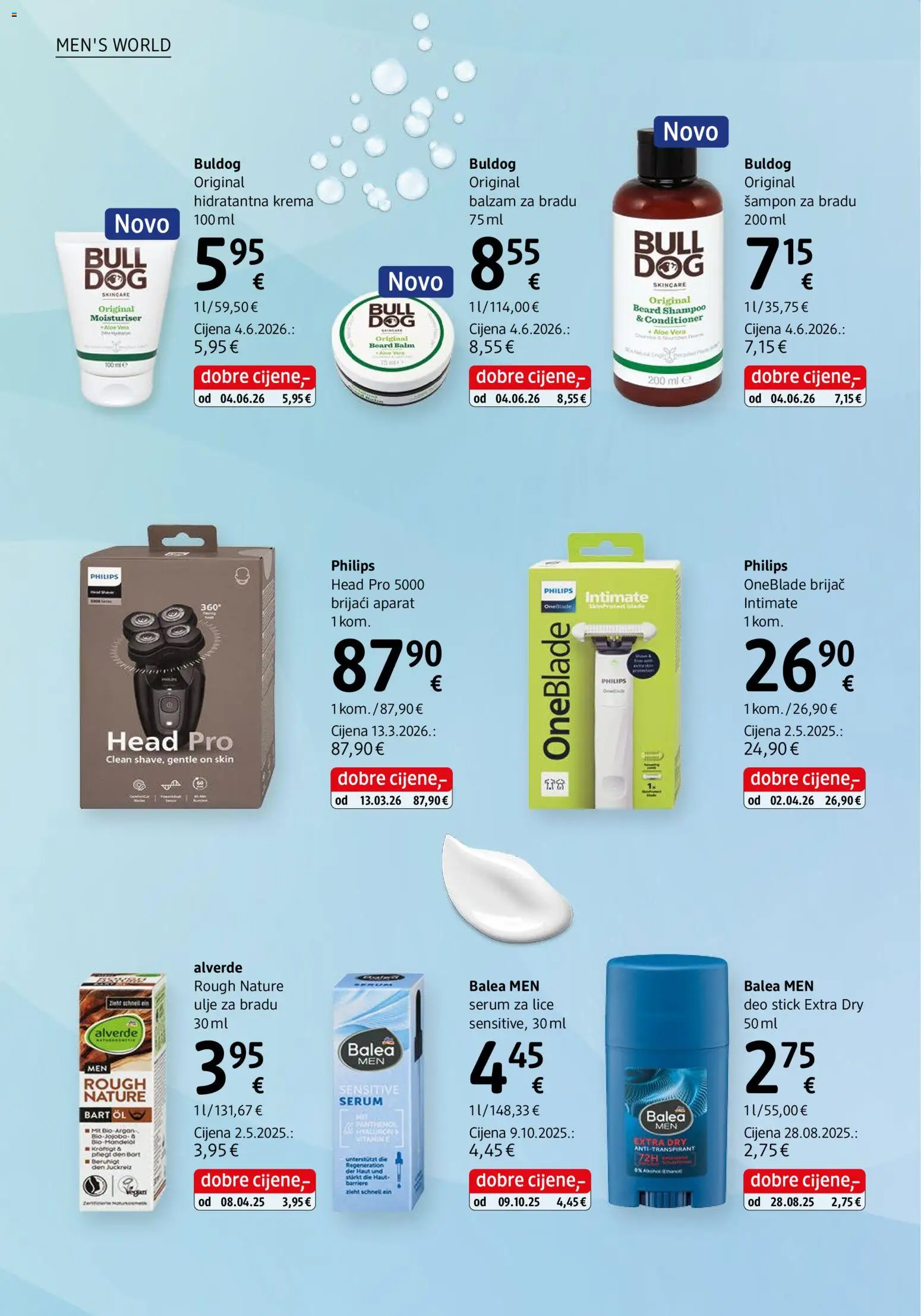 DM katalog | vrijedi od 01.08.2026 | Stranica: 24 | Proizvodi: Šampon, Brijač, Ulje, Aloe vera