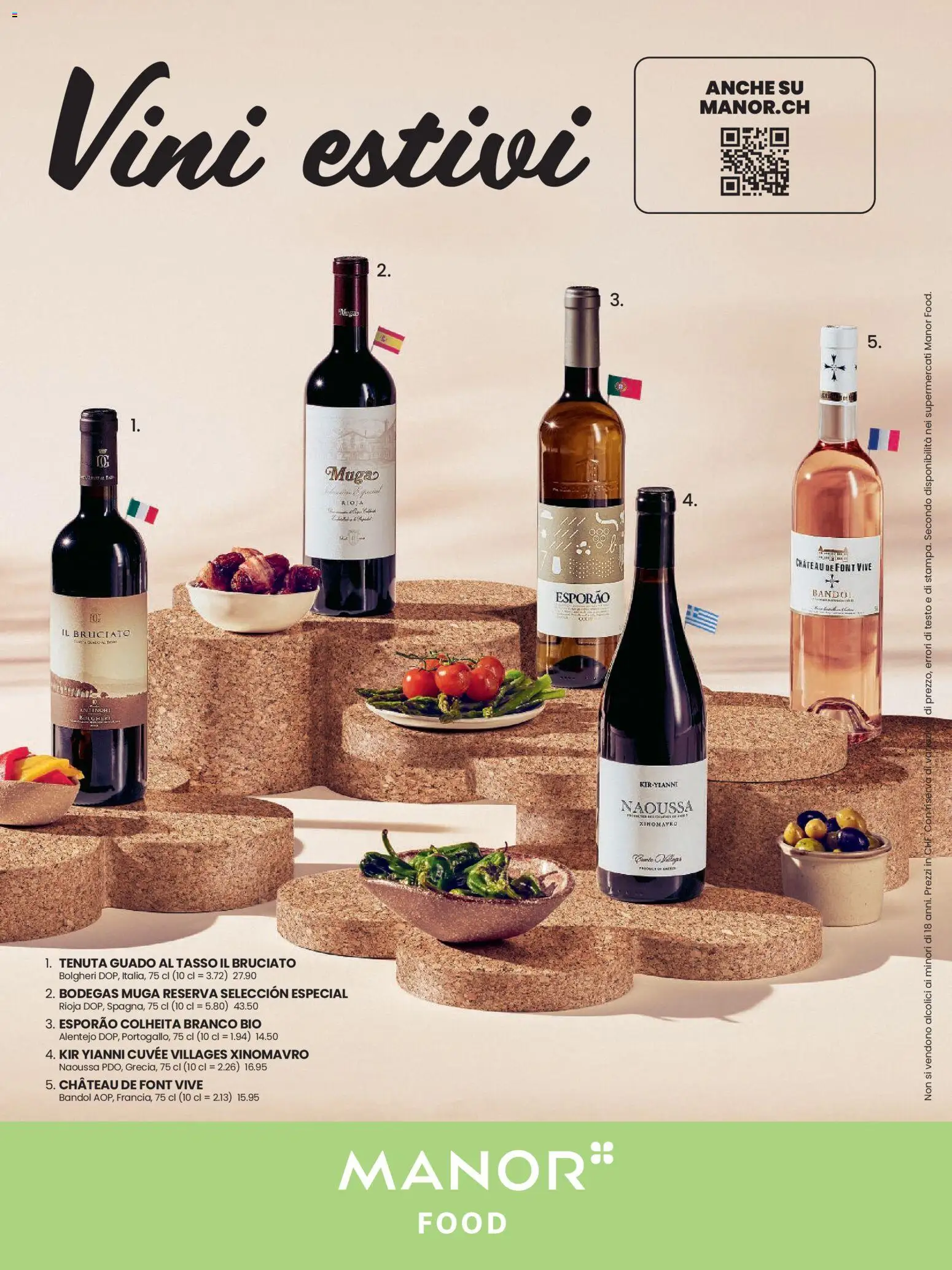 Manor aktionen Summer Food IT – gültig ab 12.05.2026 | Seite: 16