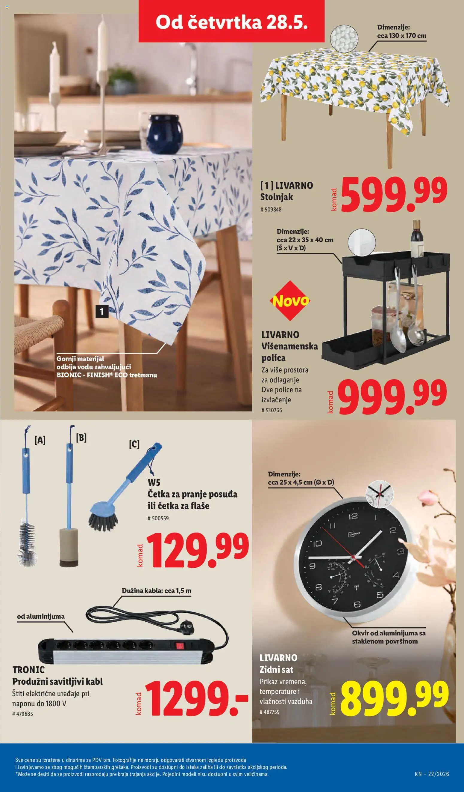 Lidl katalog - važi od 28.05.2026 | Strana: 85