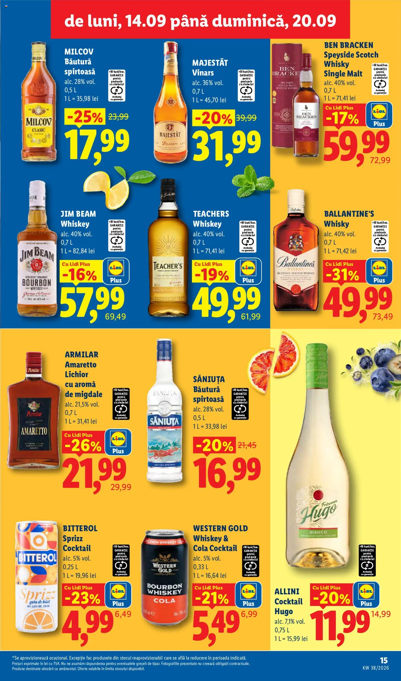 Noul catalog Lidl – valabil de la 14.09.2026 | Pagină: 15