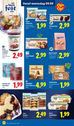 ALMONDY Taart Toblerone, 400 g - Voorbeeld van een folder van Lidl, geldig van 07-09-2026 | Pagina: 27 | Producten: Chocolade, Rozijnen, Fruit, Appel