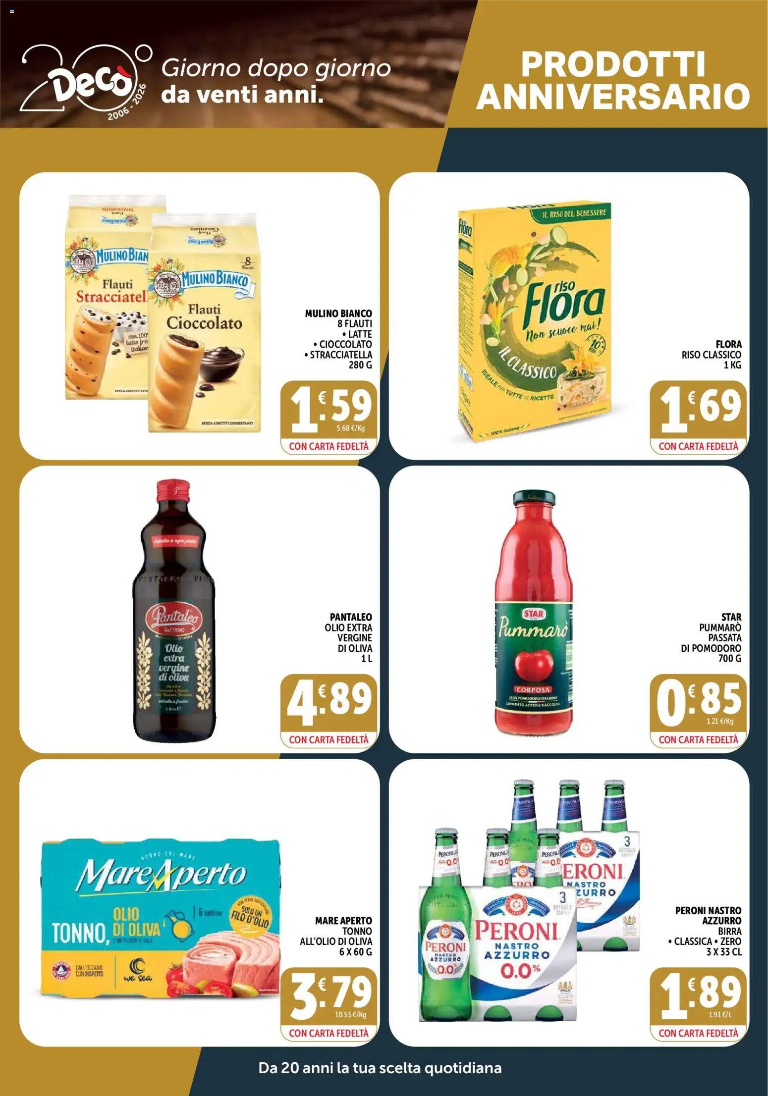 Volantino Decò del 22/09/2026 | Pagina: 5 | Prodotti: Pomodoro, Latte, Olio, Stracciatella