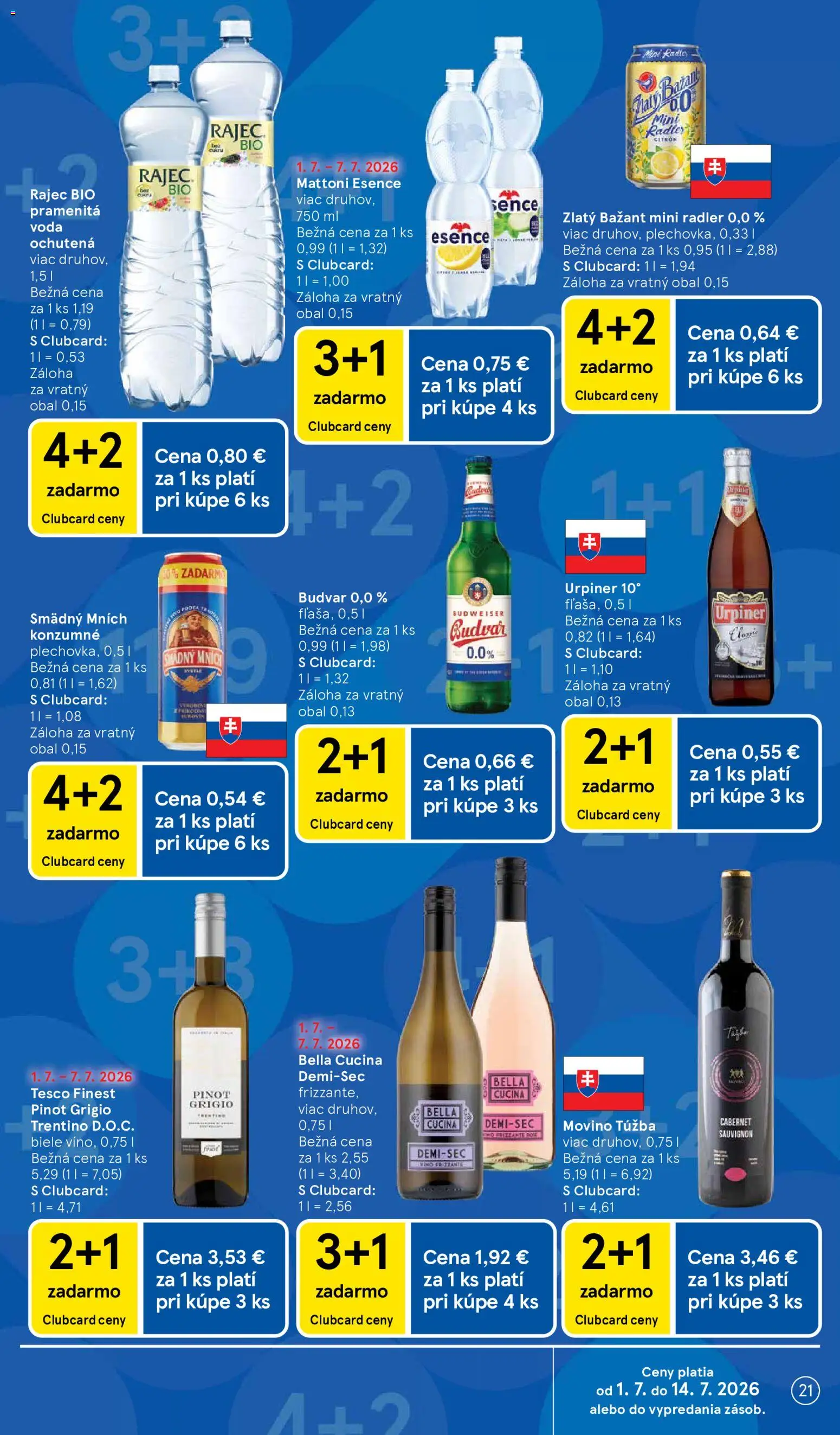 Nové Tesco akcie – leták je platný od 01.07.2026 | Strana: 21