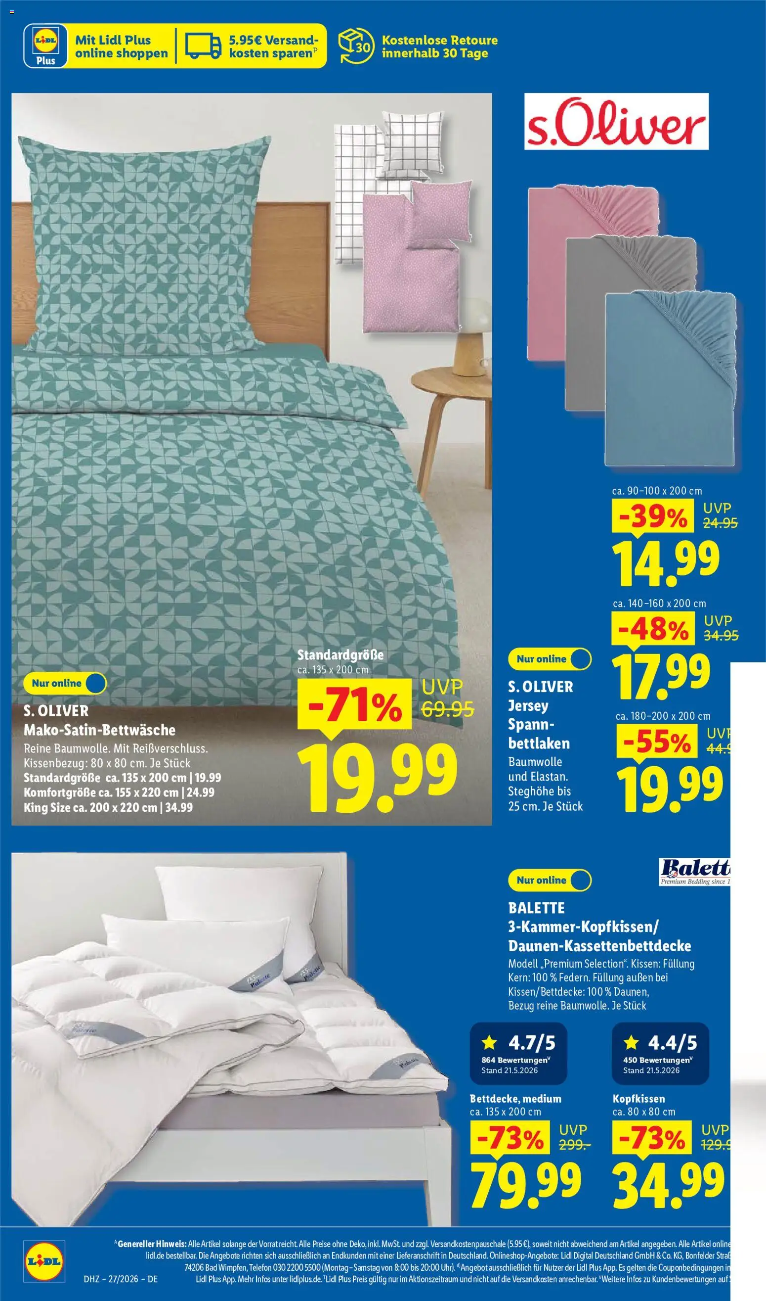 Lidl Německo leták od 29.06.2026 | Strana: 52 | Produkty: Telefon