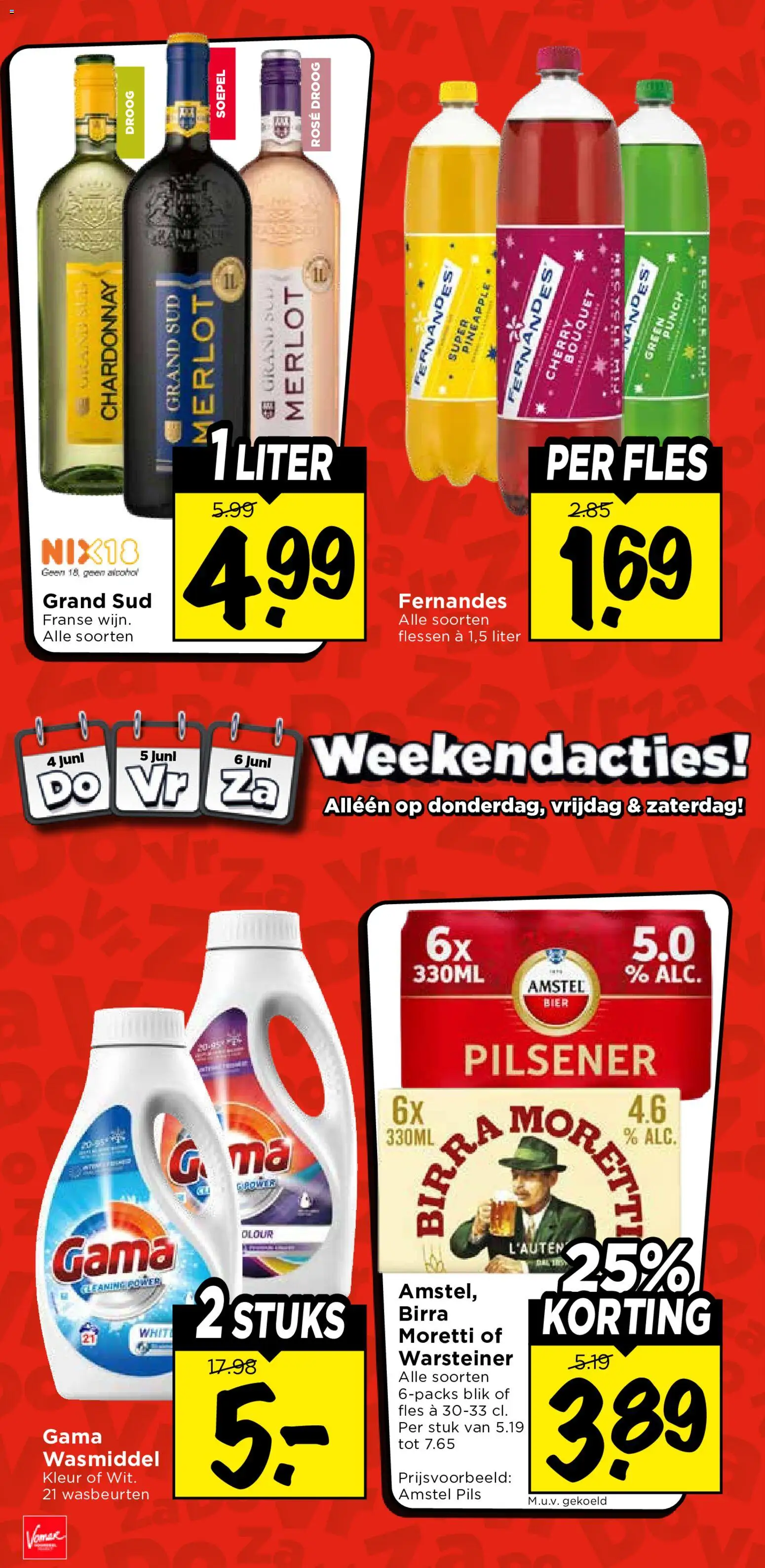 {H1} | Pagina: 38 | Producten: Wasmiddel, Bier, Fles, Alcohol