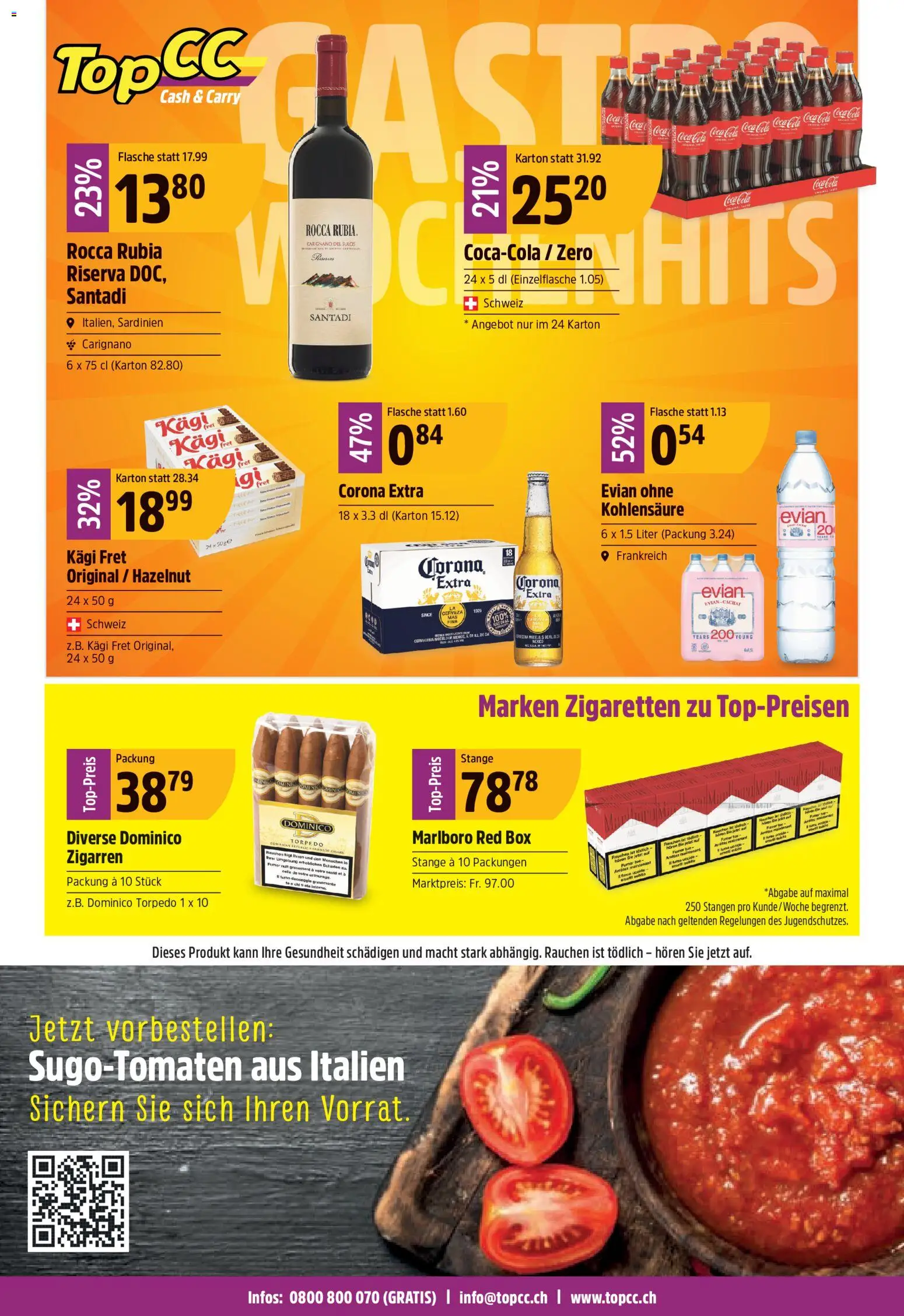 TopCC aktionen – gültig ab 17.08.2026 | Seite: 24 | Produkte: Box, Corona Extra