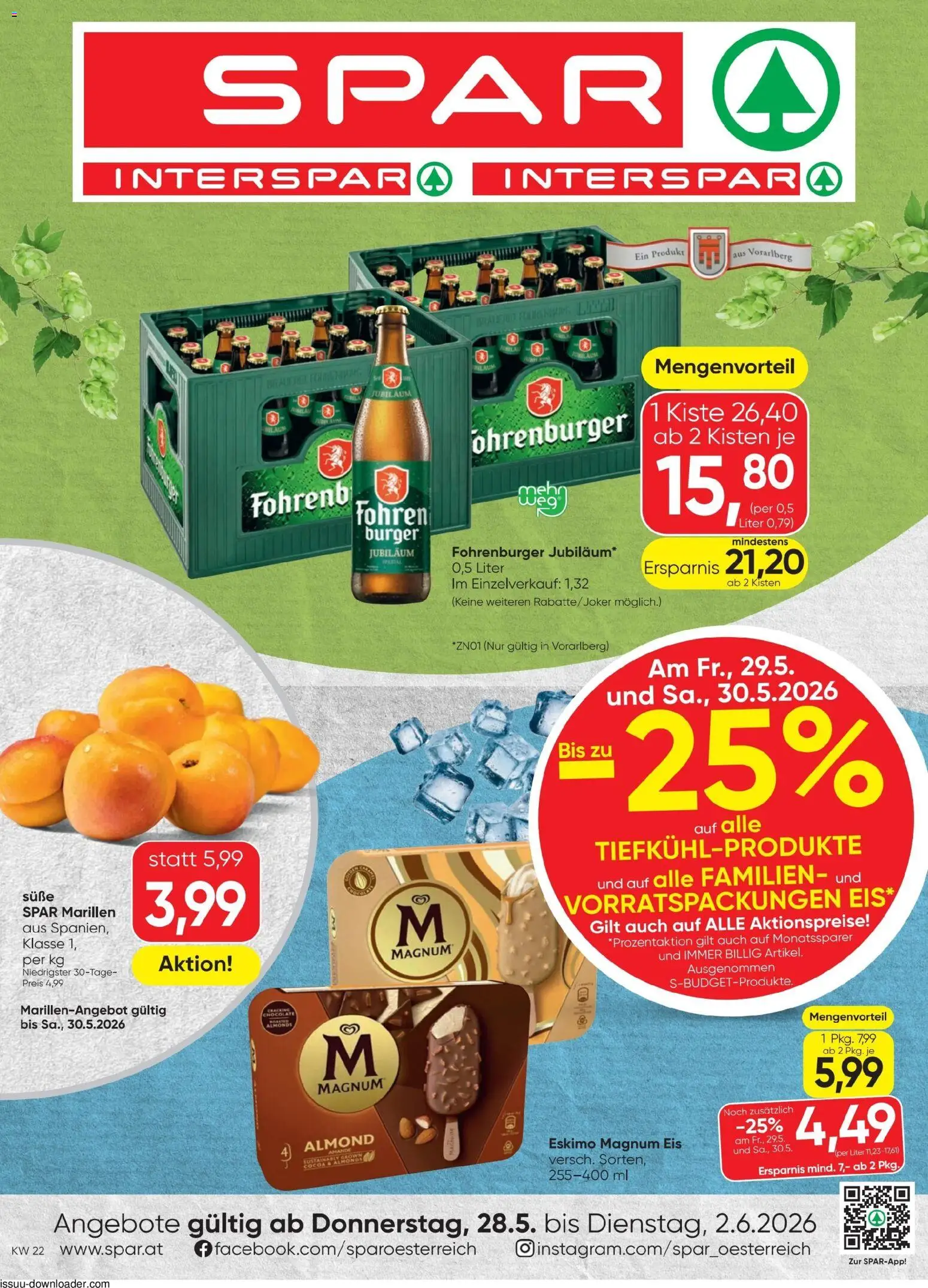Spar - Flugblatt gültig ab 28.05.2026 | Seite: 1