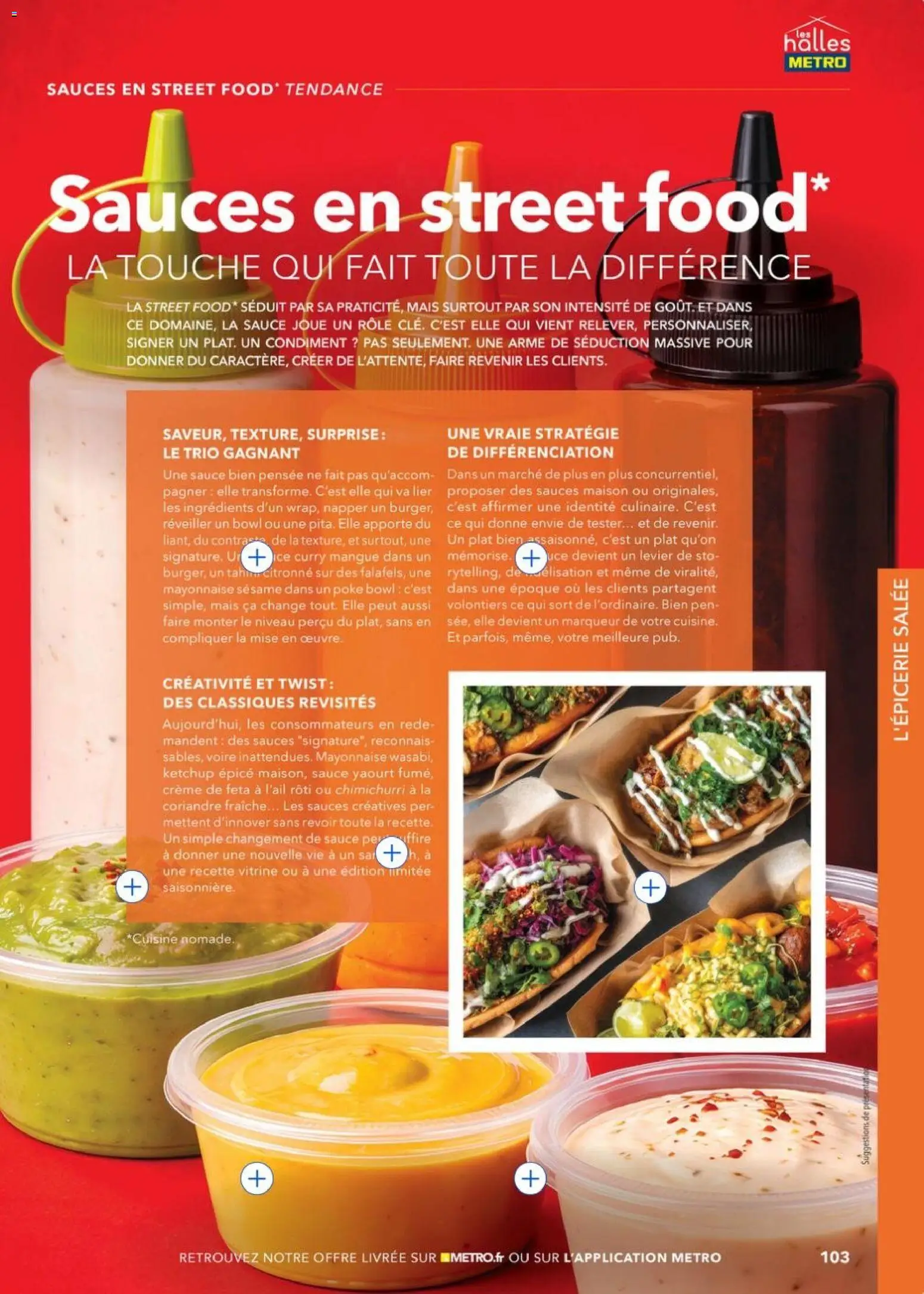 {H1} | Page: 103 | Produits: Mais, Wasabi, Yaourt, Ketchup