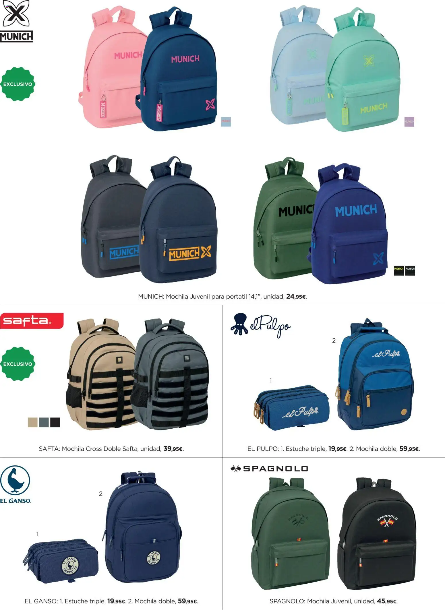 Hipercor - Vuelta al cole │ válido desde el 17/08/2026 | Página: 18 | Productos: Portátil, Mochila, Ganso