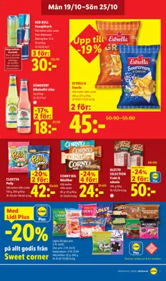SOMERSBY Alkoholfri cider, 33 cl/förp. - Förhandsvisning av reklamblad från butik Lidl aktuell från 19/10/2026 | Sida: 7