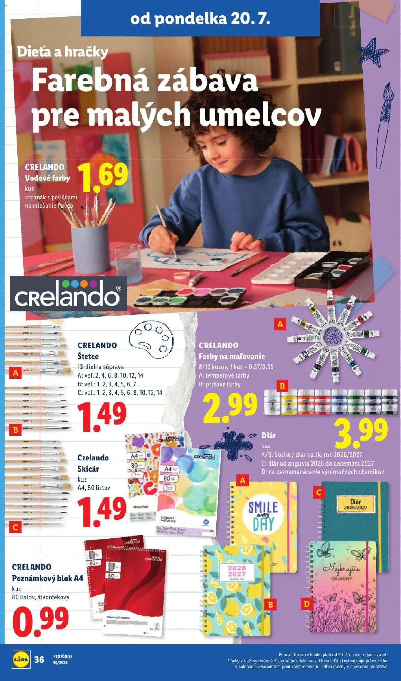 Nové Lidl akcie – leták je platný od 20.07.2026 | Strana: 62
