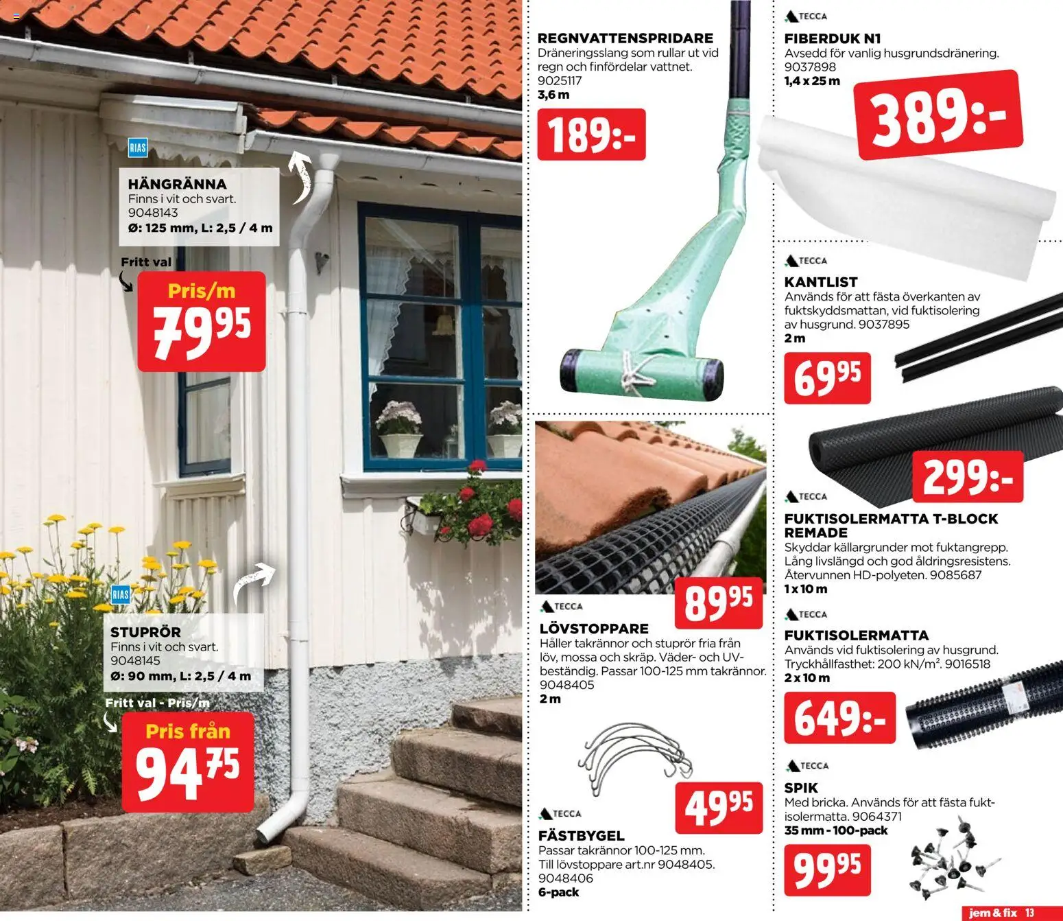 Jem & Fix reklamblad aktuell från 18.05.2026 | Sida: 13 | Produkter: Mössa