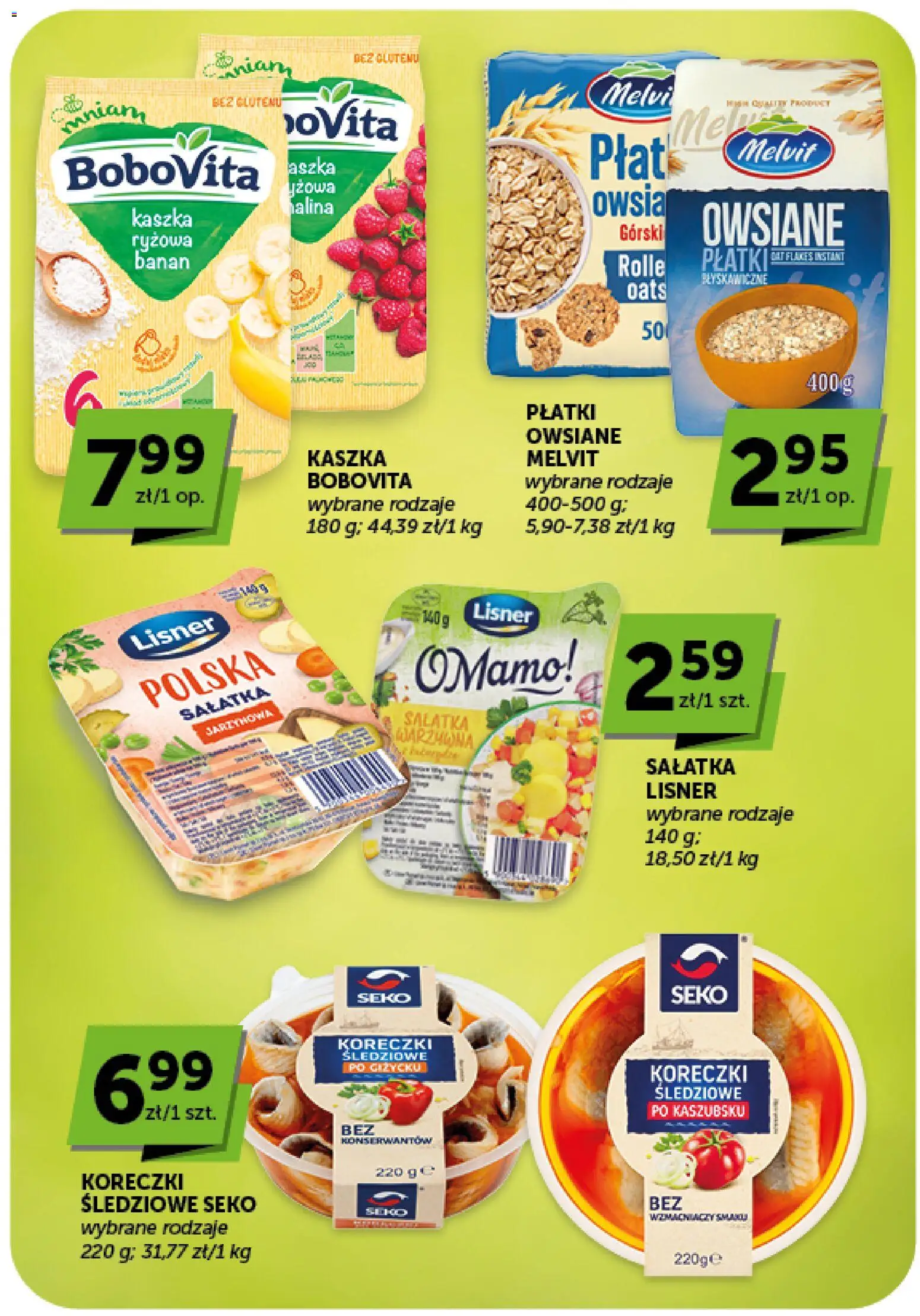 Euro Sklep gazetka od 06.08.2026 | Strona: 29 | Produkty: Banan, Płatki, Sałatka