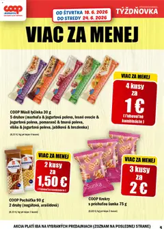 COOP Jednota leták platný od 18.06.2026 | Strana: 4