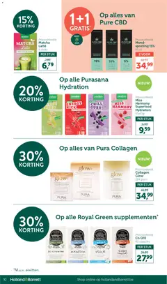 Holland & Barrett Folder / Publicité - Voorbeeld van een folder van Holland & Barrett, geldig van 15.06.2026 | Pagina: 10 | Producten: Mondspoeling