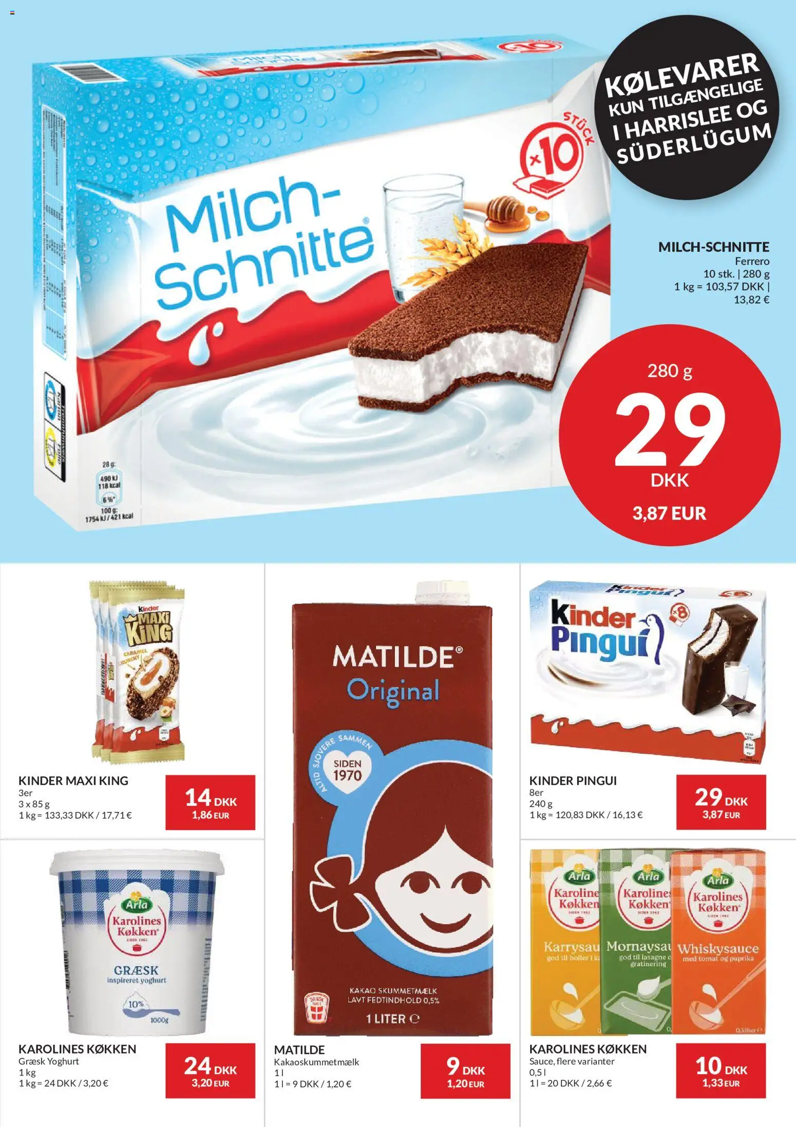 Nielsen Discount tilbudsavis – gyldig fra 24/09/2026 | Side: 5 | Produkter: Yoghurt, Kakao, Lasagne, Paprika