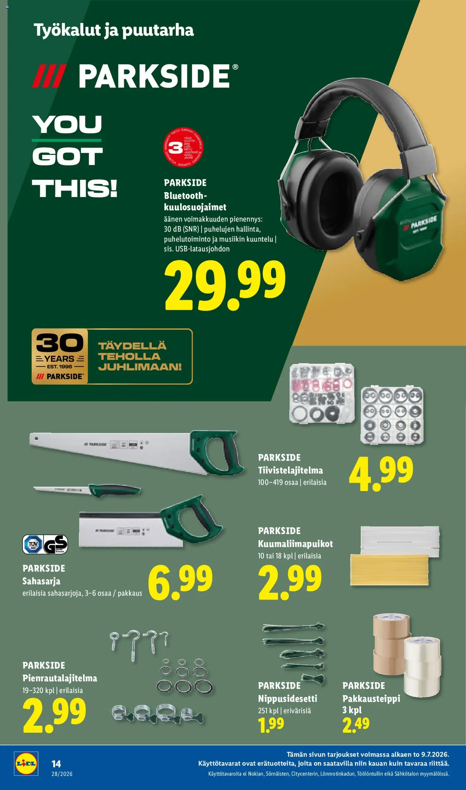 Lidl tarjoukset – voimassa 09/07/2026 alkaen | Sivu: 18