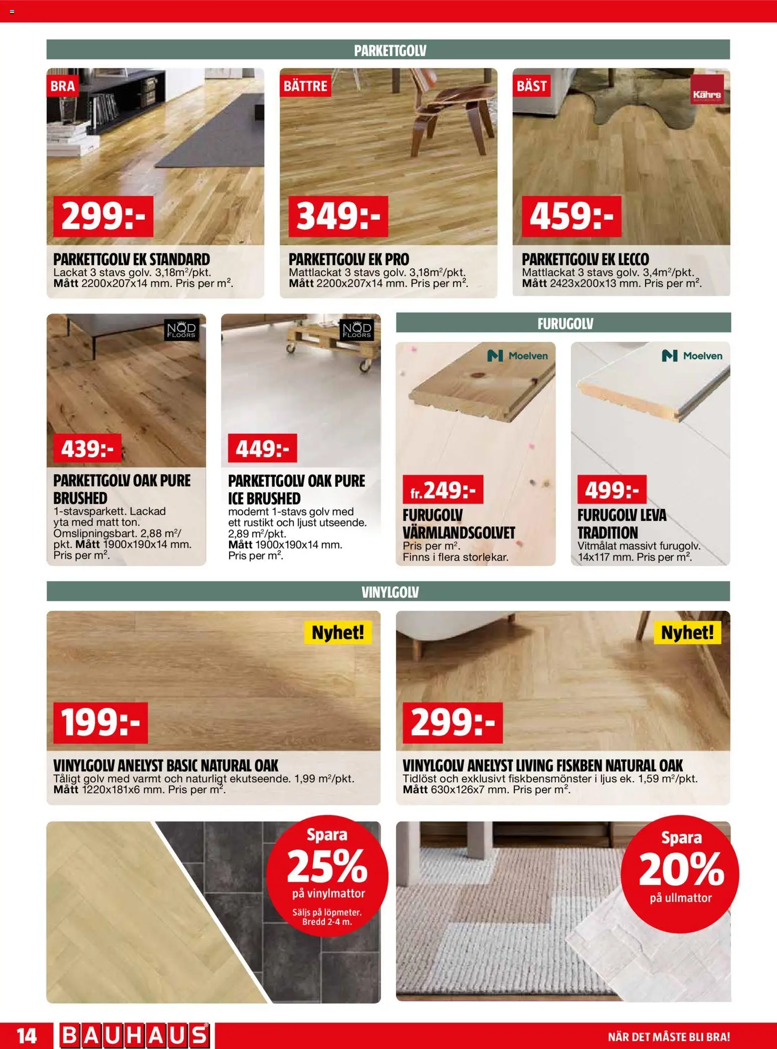 Bauhaus reklamblad aktuell från 28/09/2026 | Sida: 14