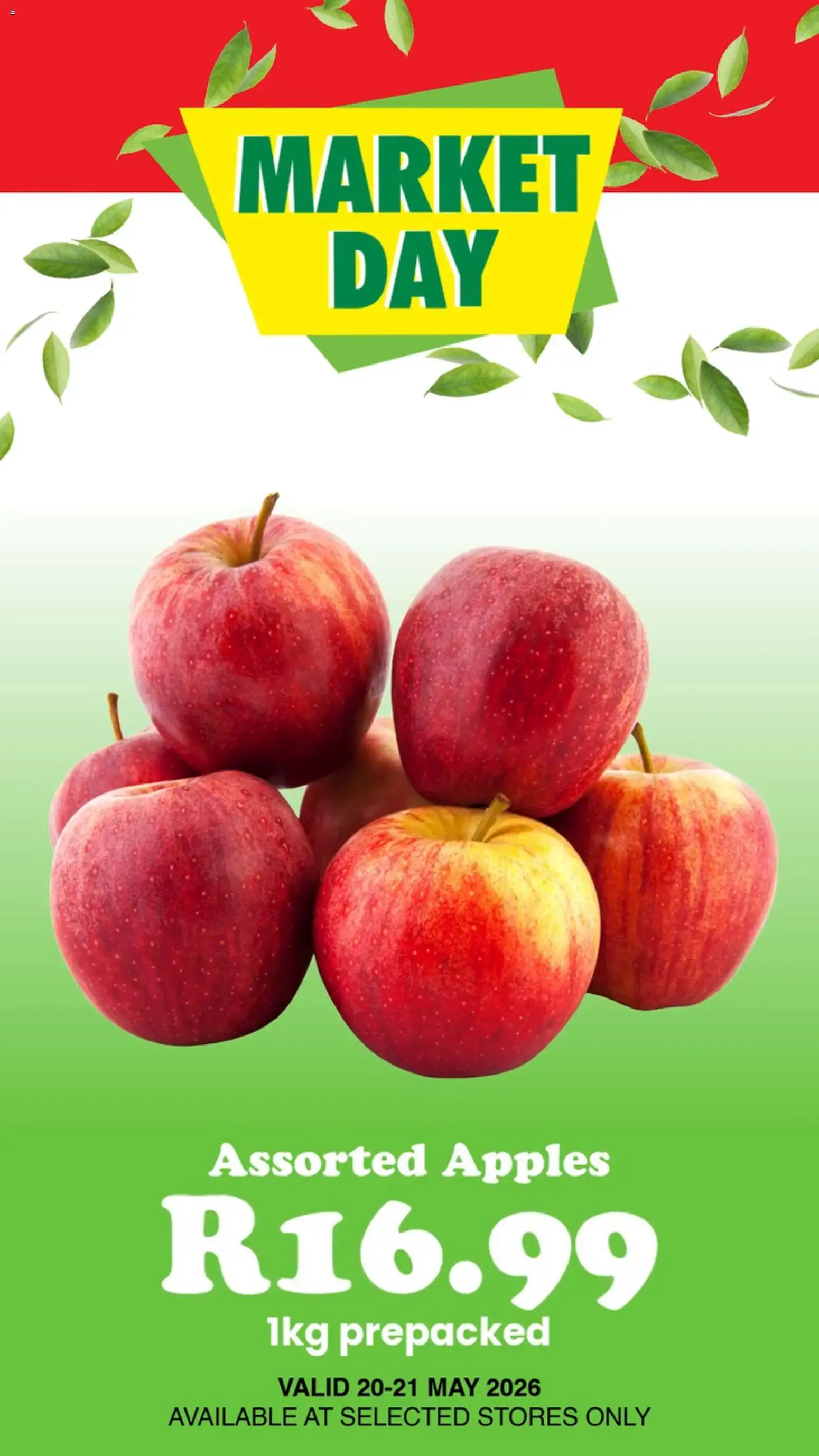 New Check Save catalogue – valid from 20.05.2026 | Page: 7 | Products: Apples
