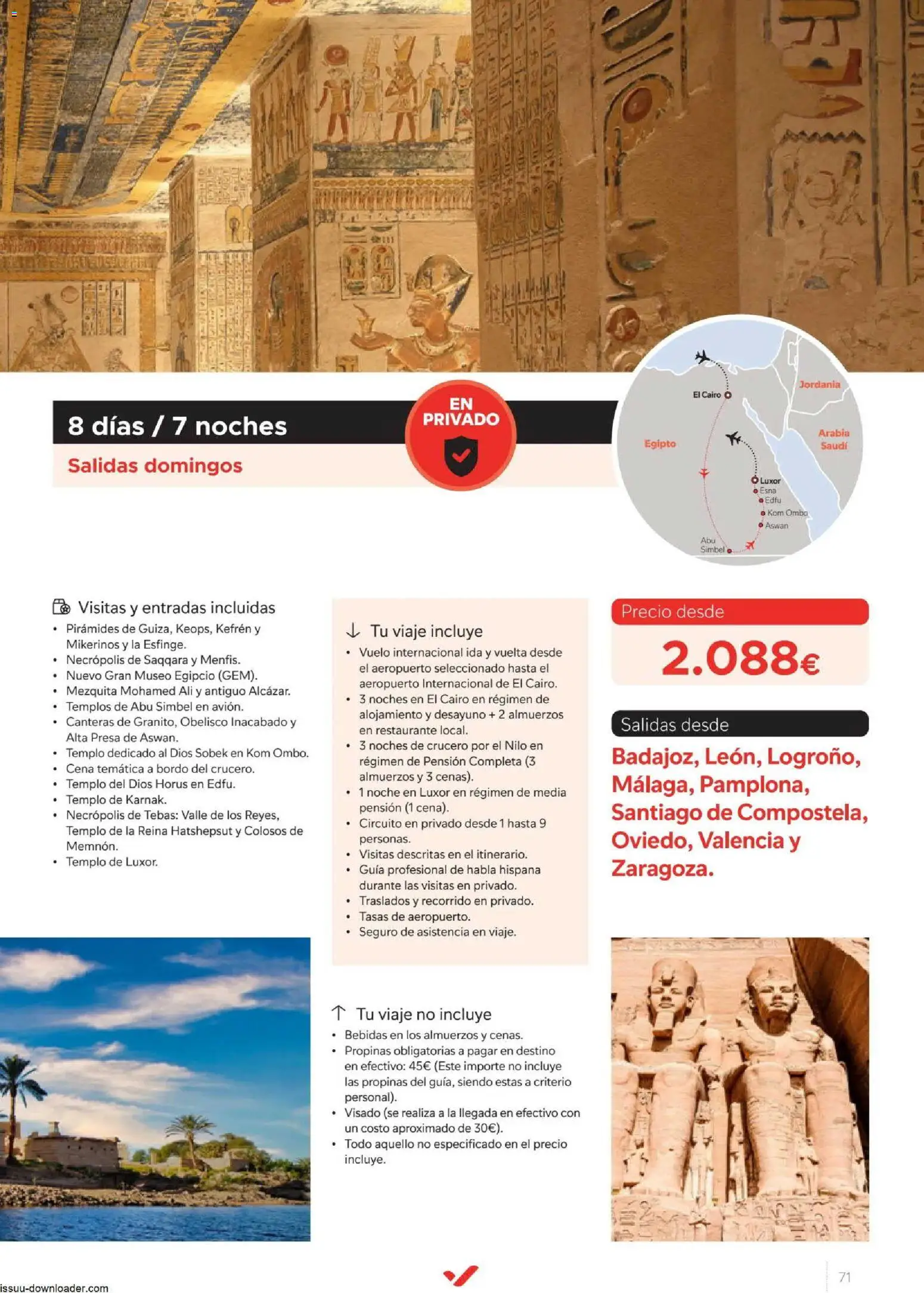 Halcón Viajes Egípto │ válido desde el 06/07/2026 | Página: 71