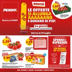 Anteprima del volantino PENNY volantino Roma valido a partire dal 16/07/2026
