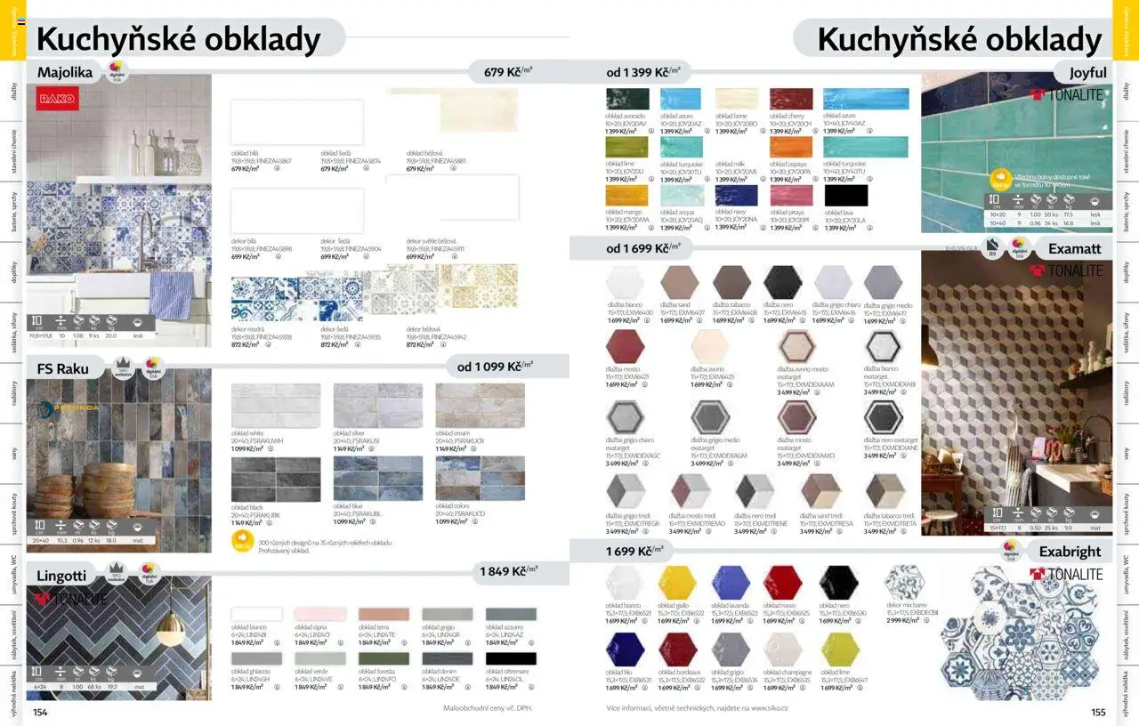 Siko koupelny katalog Koupelny 2025/2026 od 14.10.2025 | Strana: 78 | Produkty: Mango, Dlažba, Wc, Barvy