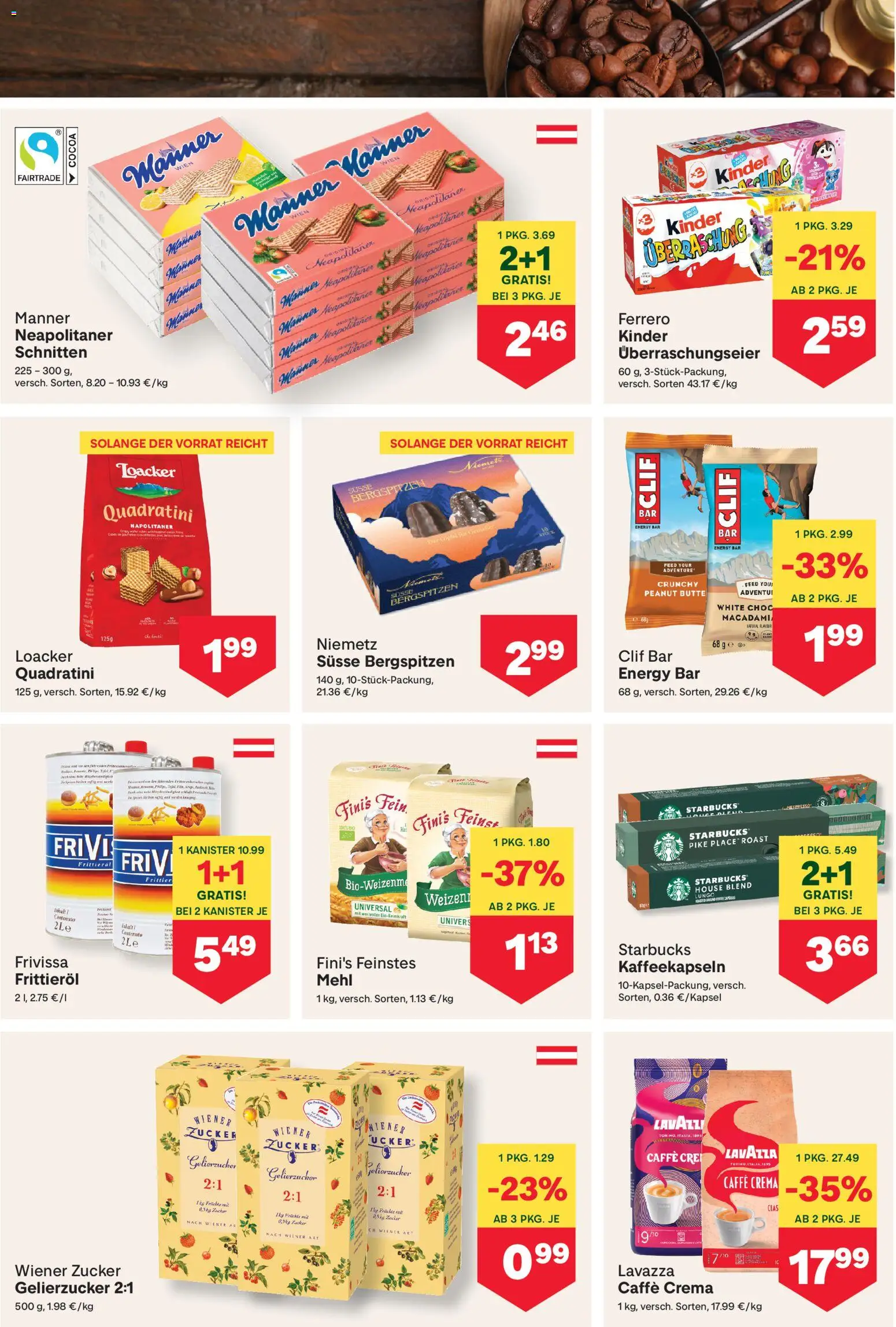 MPREIS Flugblatt gültig ab 13.08.2026 | Seite: 6 | Produkte: Zucker, Frittieröl, Mehl, Gelierzucker
