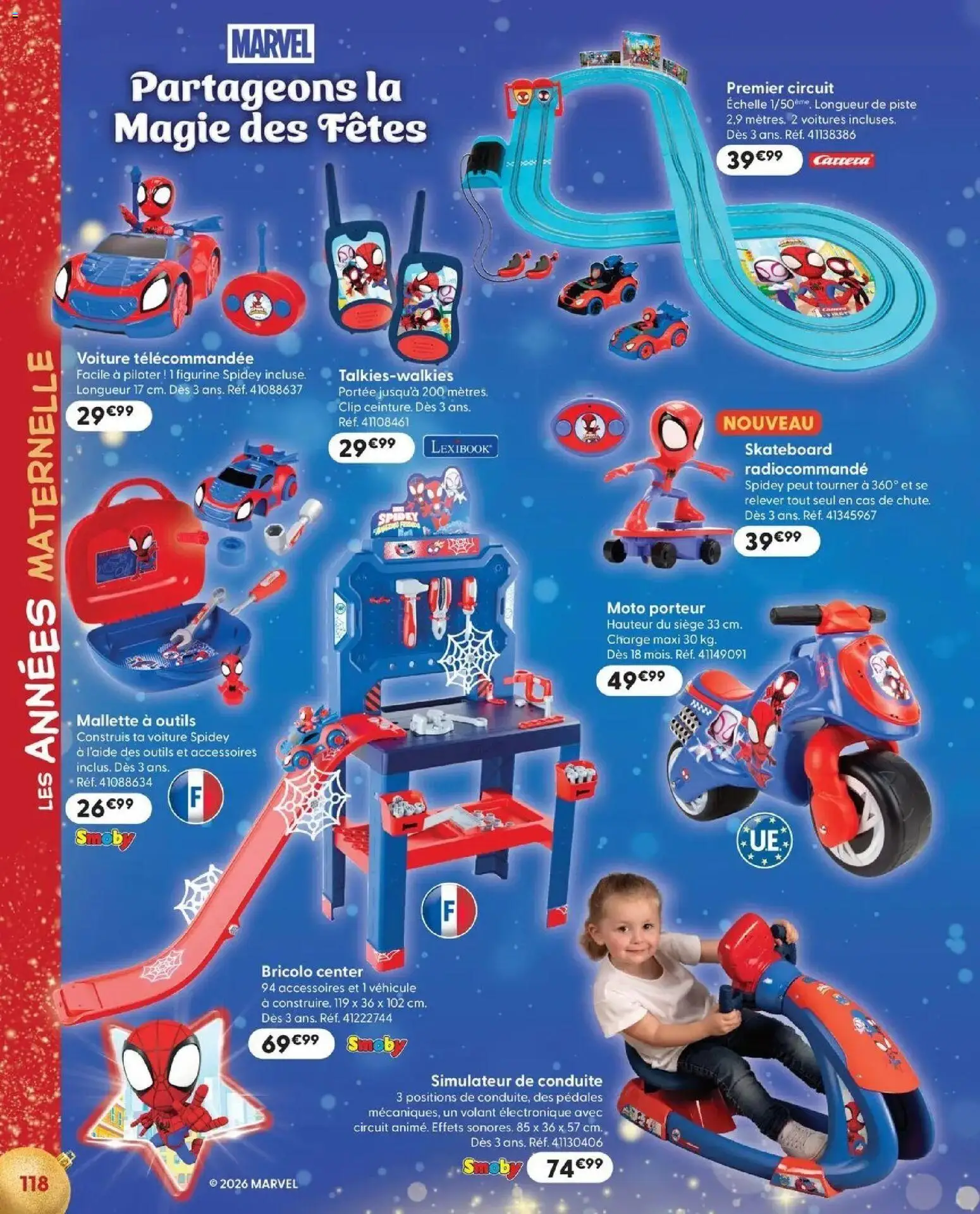 La Grande Récré - LE NOËL DE TOUTES LES PASSIONS à partir du 14/10/2026 - promo en ligne | Page: 118 | Produits: Figurine, Skateboard, Mallette à outils, Outils