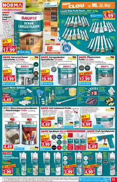 Norma Flugblatt ab 18.05.2026 gültig | Seite: 15 | Produkte: Heizkörper, Pinsel
