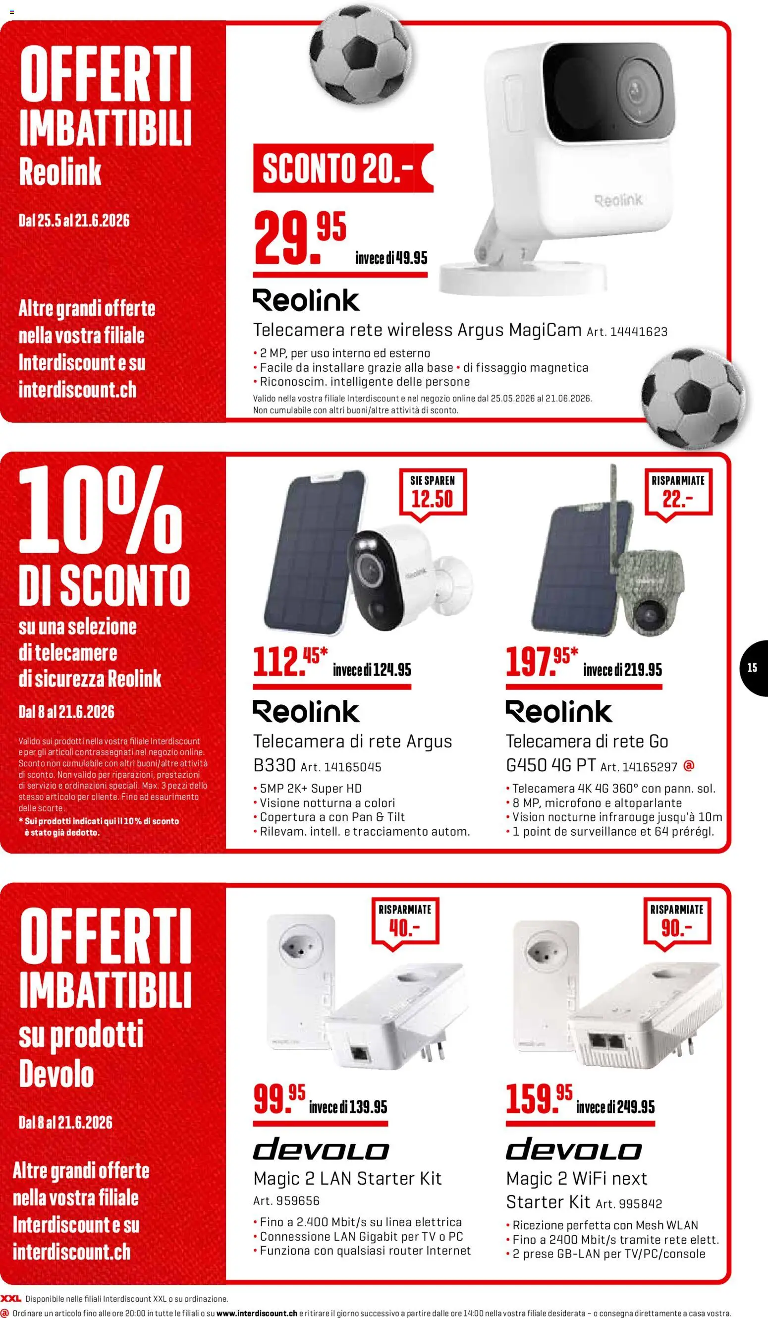 Interdiscount aktionen IT – gültig ab 08.06.2026 | Seite: 15 | Produkte: Pc, TV