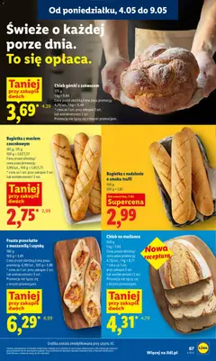 Pogląd oferty "Chleb górski z zakwasem, 375 g chleb górski z zakwasem" - ważna od 07.05.2026 | Strona: 67