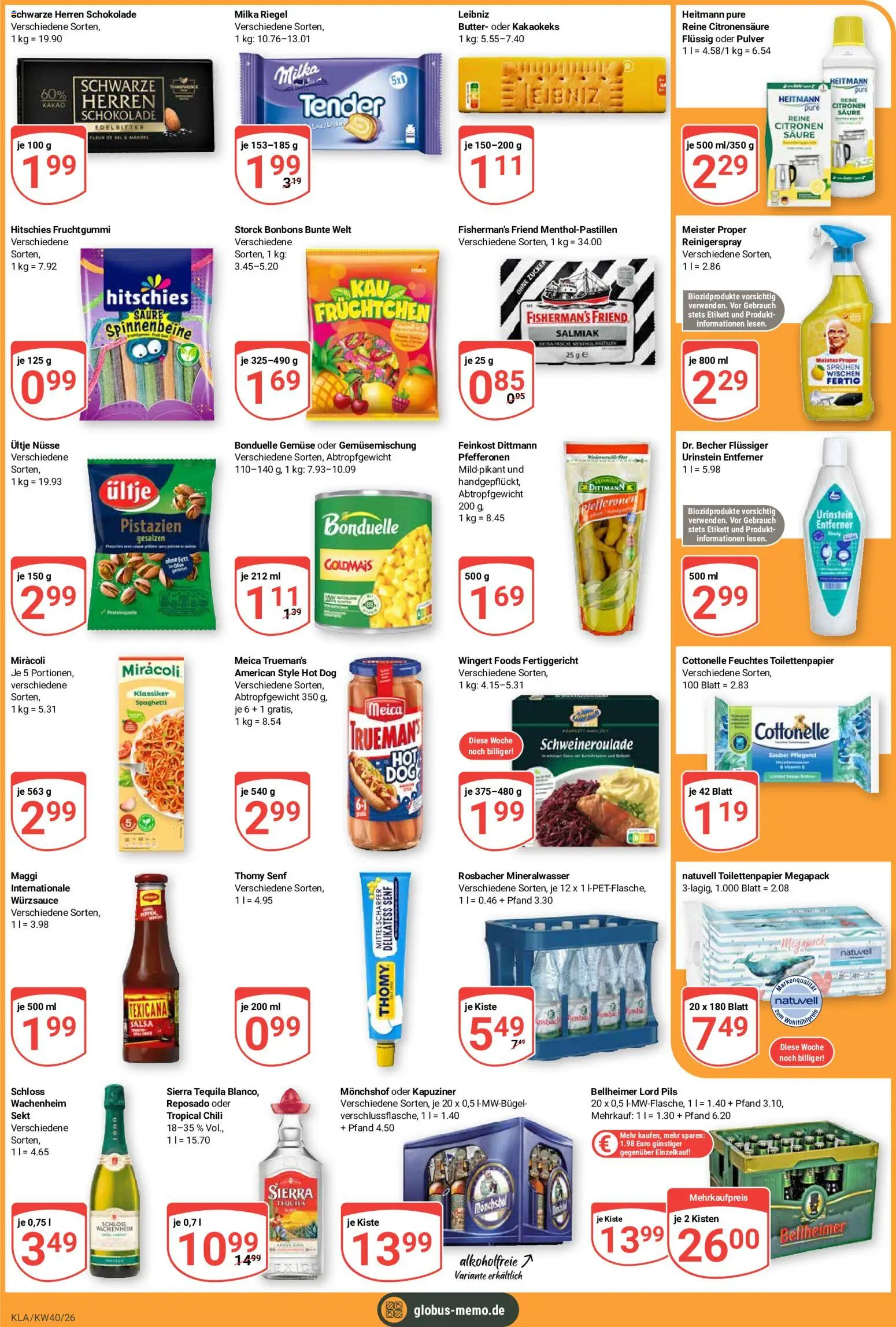 Globus Prospekt Kaiserslautern – gültig ab 28.09.2026 | Seite: 5 | Produkte: Maggi, Sekt, Chili, Nüsse