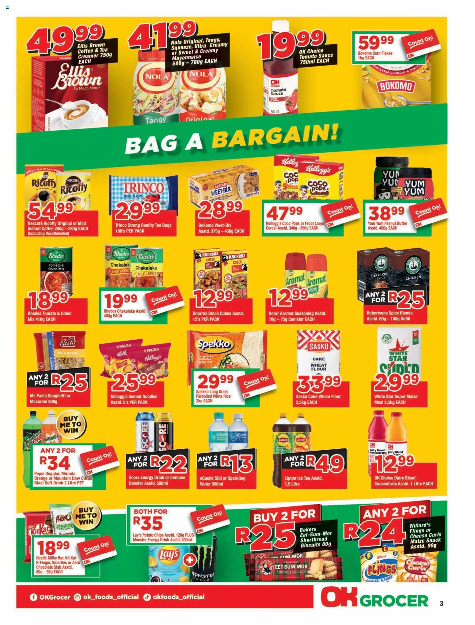New OK Foods catalogue – valid from 09/09/2026 | Page: 3
