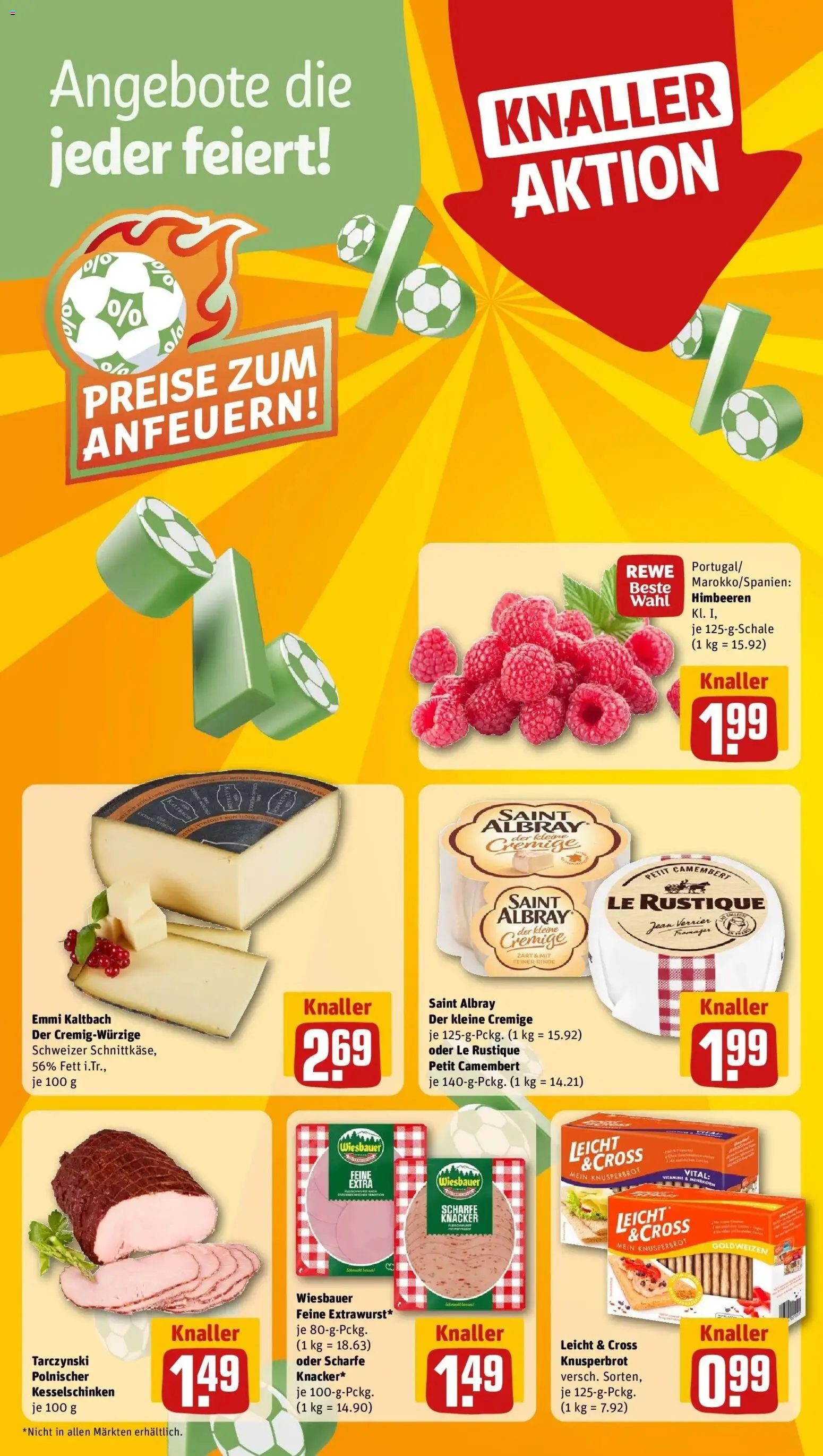 Rewe Prospekt München – gültig ab 29.06.2026 | Seite: 4 | Produkte: Himbeeren