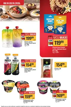 Maxi katalog - pregled Maxi kataloga - važi od 08.10.2026 | Strana: 35 | Proizvode: Voće, Pistaći, Bela čokolada, Malina