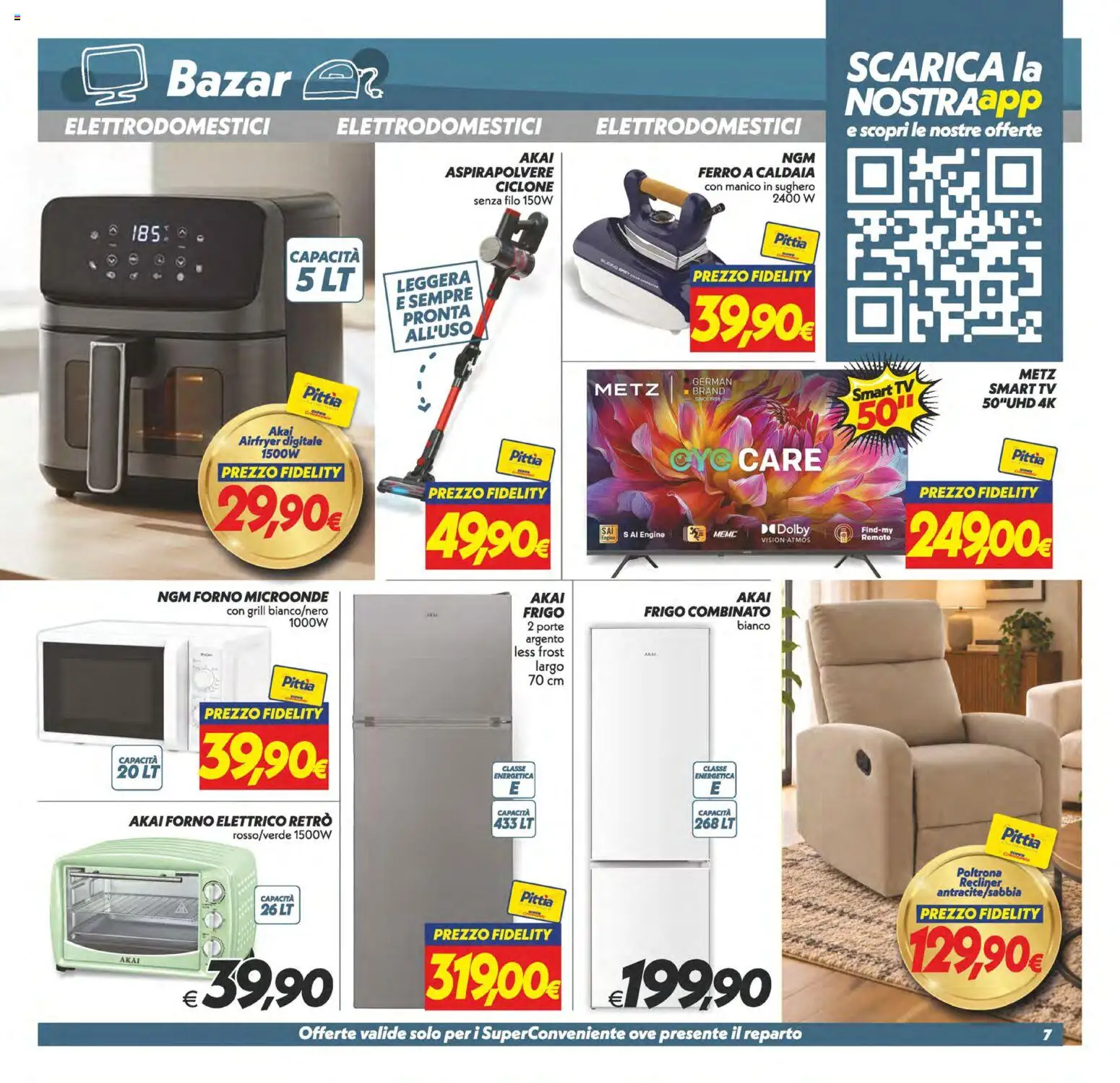 Volantino SuperConveniente del 02/10/2026 | Pagina: 32 | Prodotti: Microonde, smart TV, TV, Forno elettrico