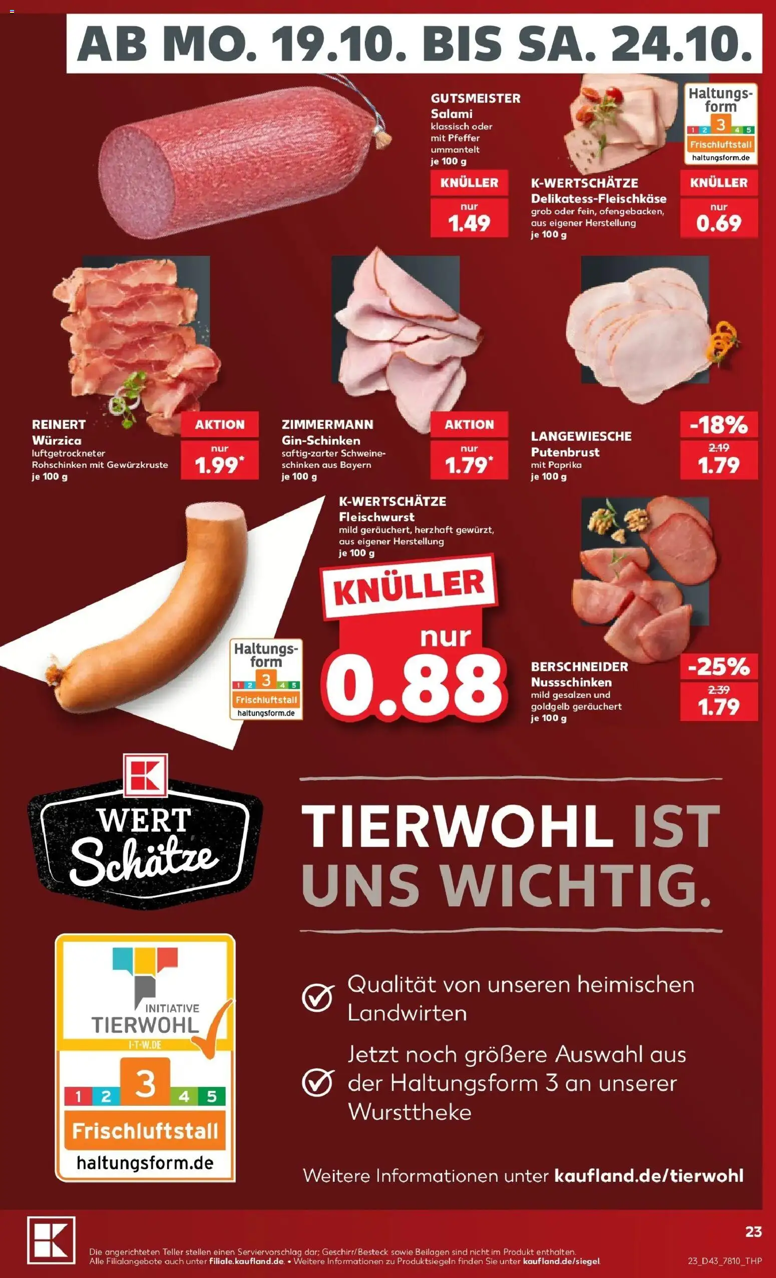 Prospekt Kaufland ab 19.10.2026 » Angebote Online zum Blättern | Seite: 27 | Produkte: Beilagen, Putenbrust, Paprika, Pfeffer