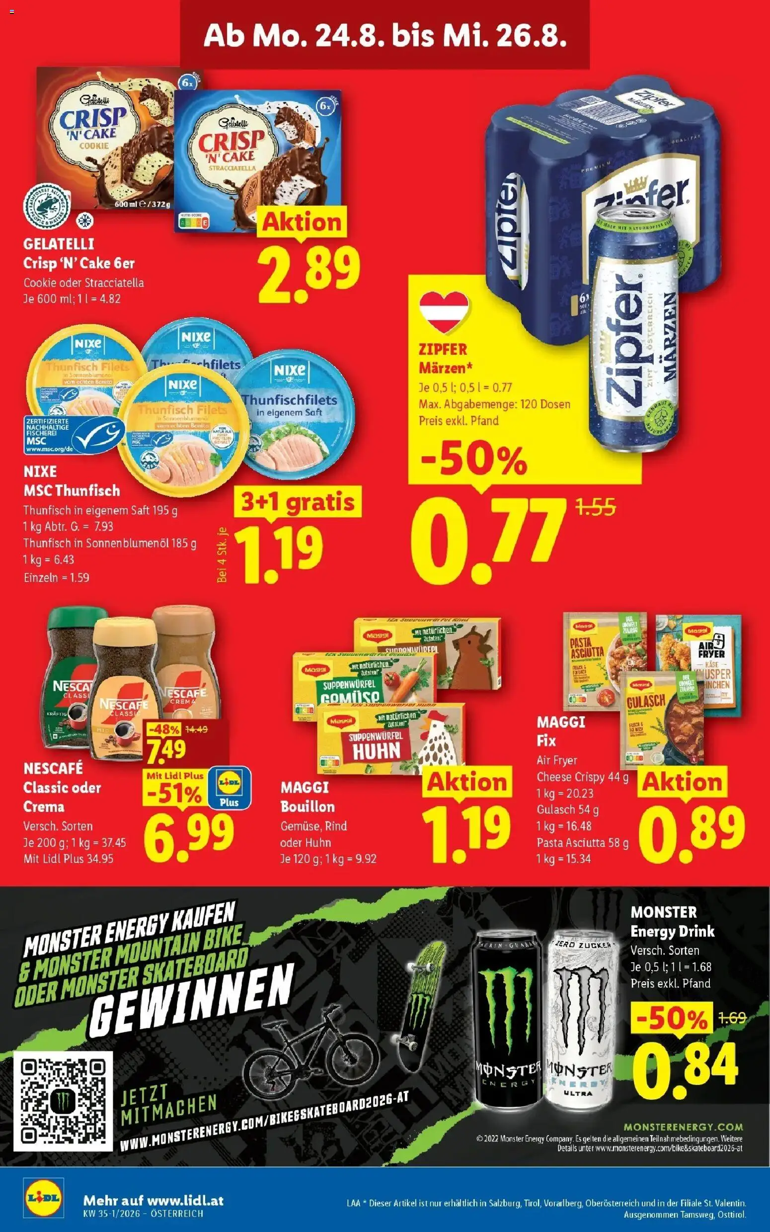 Lidl Flugblatt - Jenbach ab 16.08.2026 - Angebote ab donnerstag | Seite: 45