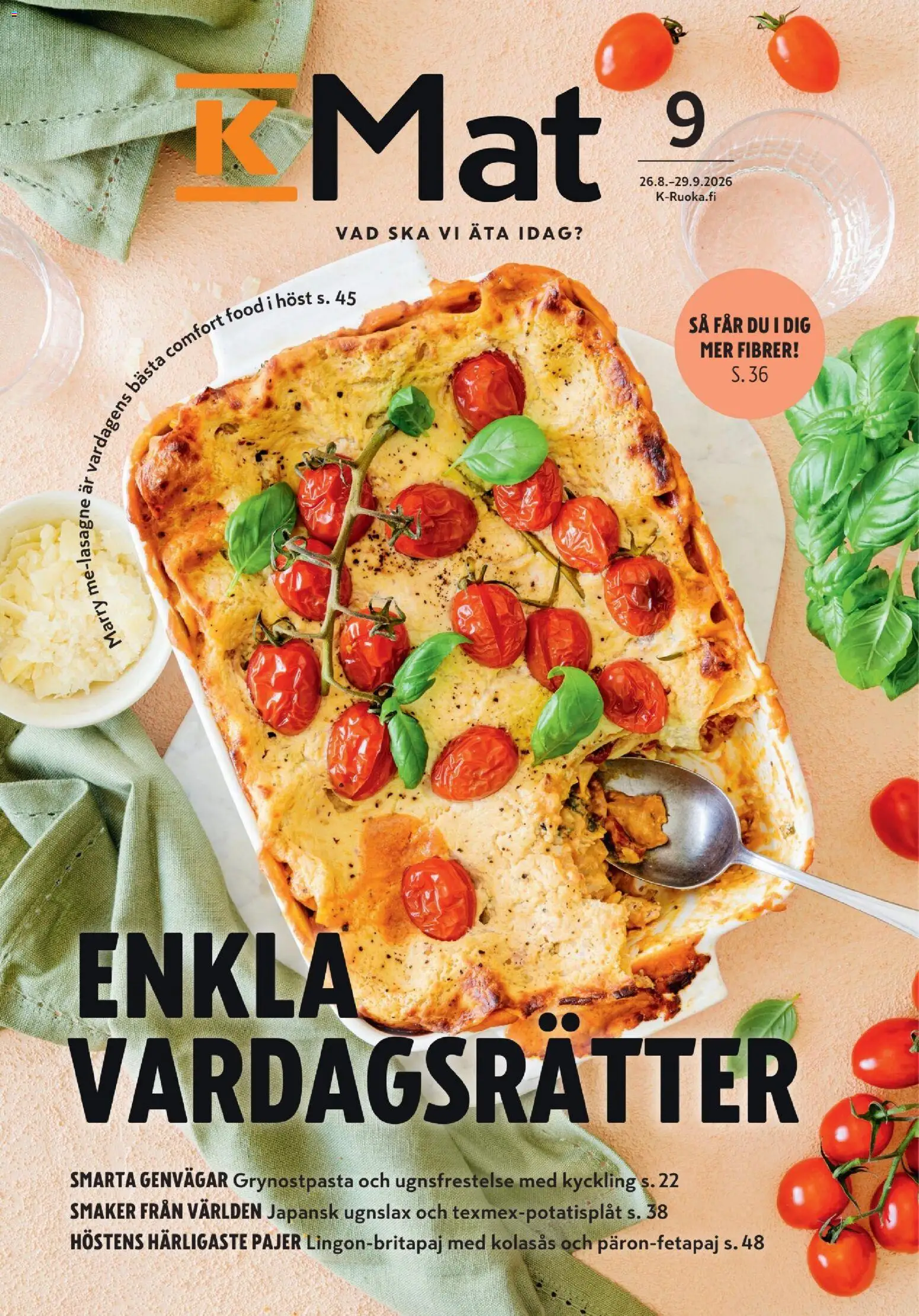 K-Market - K-Mat 9/2026 – voimassa 26/08/2026 alkaen | Sivu: 1