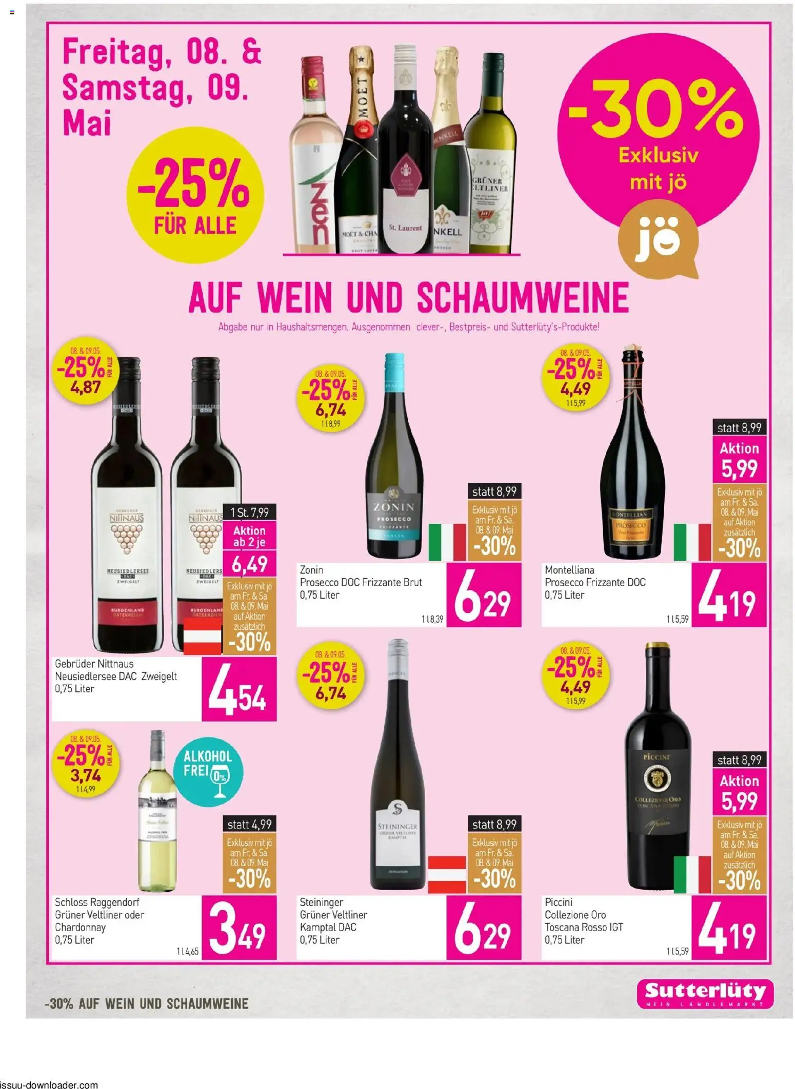 Sutterlüty Flugblatt gültig ab 07.05.2026 | Seite: 11 | Produkte: Wein