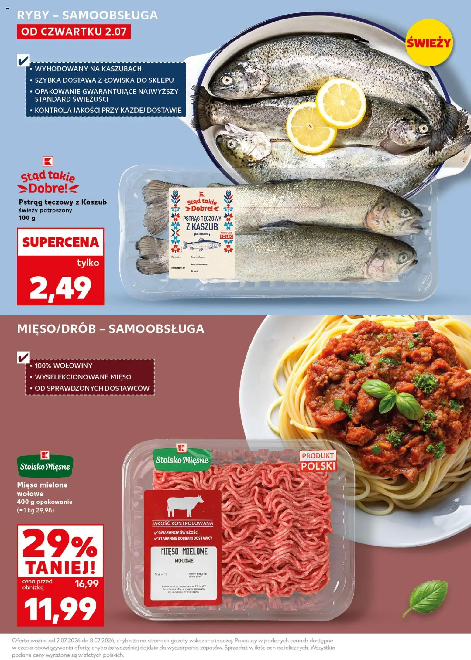 Kaufland Polsko leták - Mocny start od 06.07.2026 | Strana: 17 | Produkty: Ryby