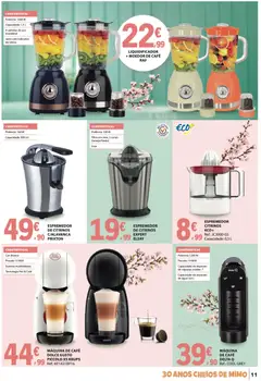 Pré-visualização E.Leclerc folheto Especial Bebidas de Verão válido de 14/07/2026 | Página: 11 | Produtos: Agua, Delta q, Café, Dolce gusto