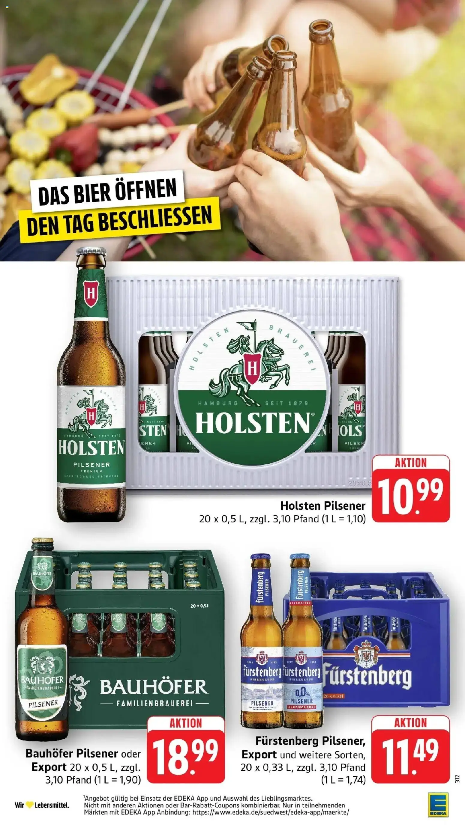 Angebote – gültig ab 27.04.2026 | Seite: 35 | Produkte: Bier, Holsten