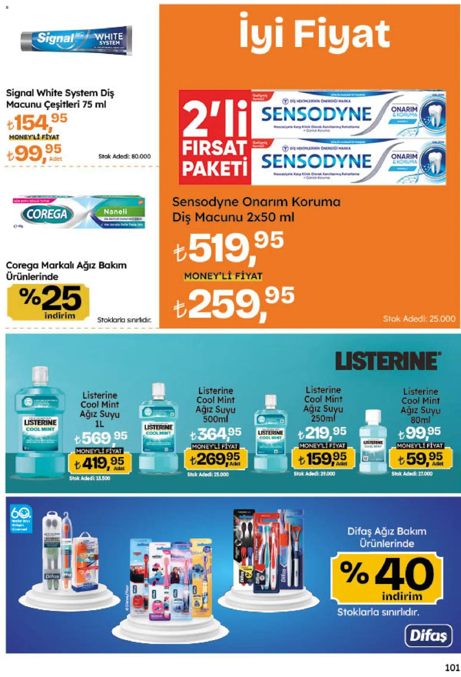 Migros Katalog - 5M Migroskop Dijital - 20 Ağustos 2026 tarihinden itibaren geçerlidir | Sayfa: 101 | Ürünler: Diş macunu