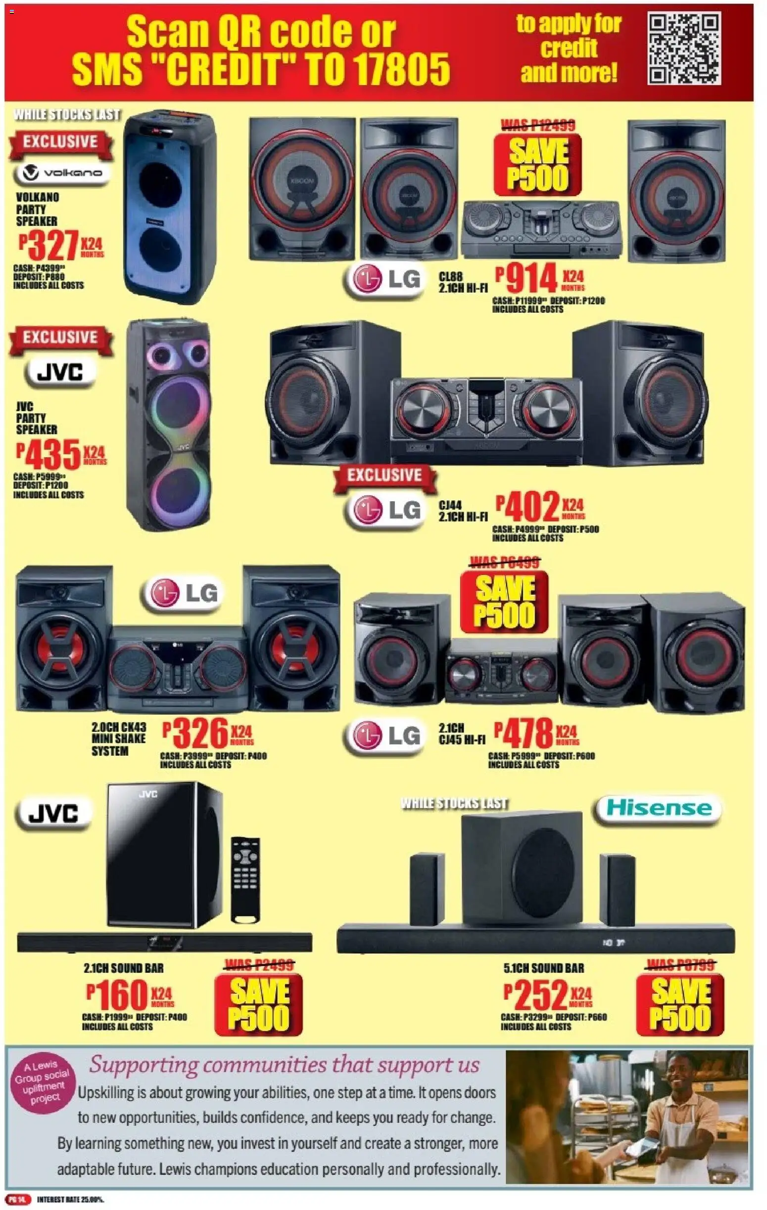 New Lewis Stores catalogue – valid from 06/07/2026 | Page: 14 | Products: Speaker